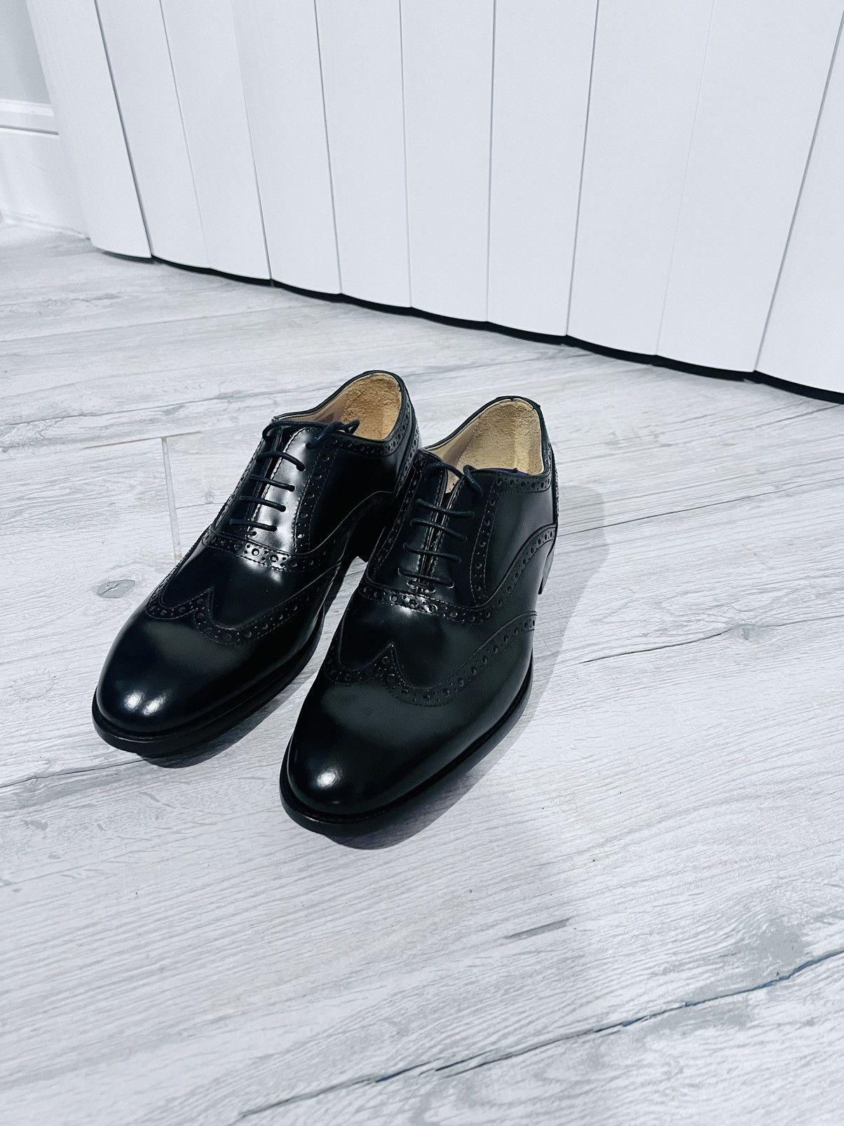 Paul Smith Paul Smith Black Wingtip Dress Shoes Made in Italy US8 UK7 Size US 8 / EU 41 - 3 Thumbnail
