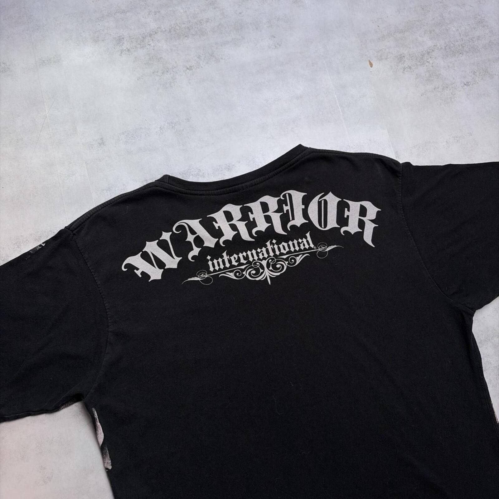 Other Y2K Warrior International Grunge Gothic AOP T-Shirt Size US M / EU 48-50 / 2 - 8 Thumbnail
