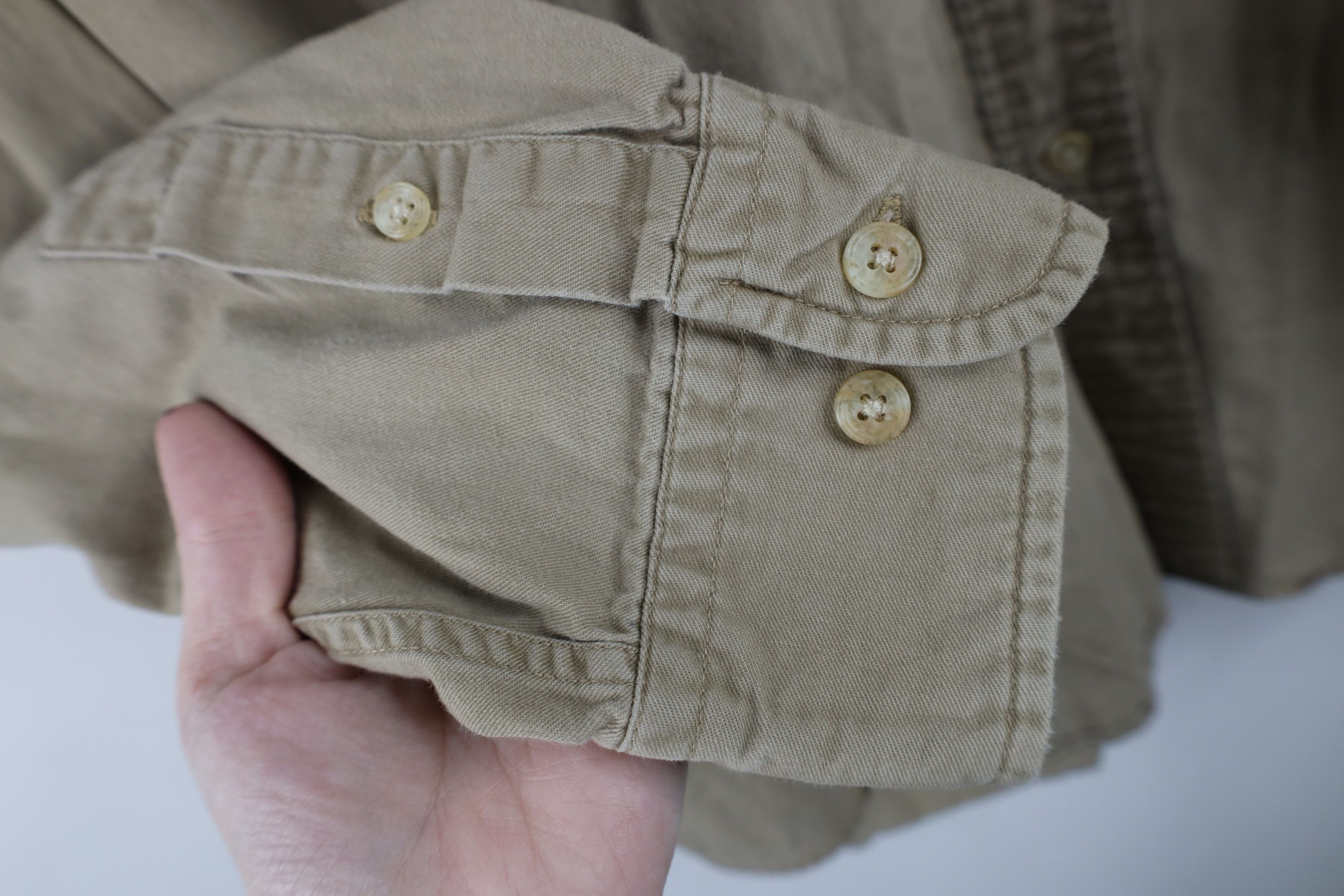 Vintage Vintage 90s Streetwear Pocket Collared Button Down Shirt Size US L / EU 52-54 / 3 - 8 Thumbnail
