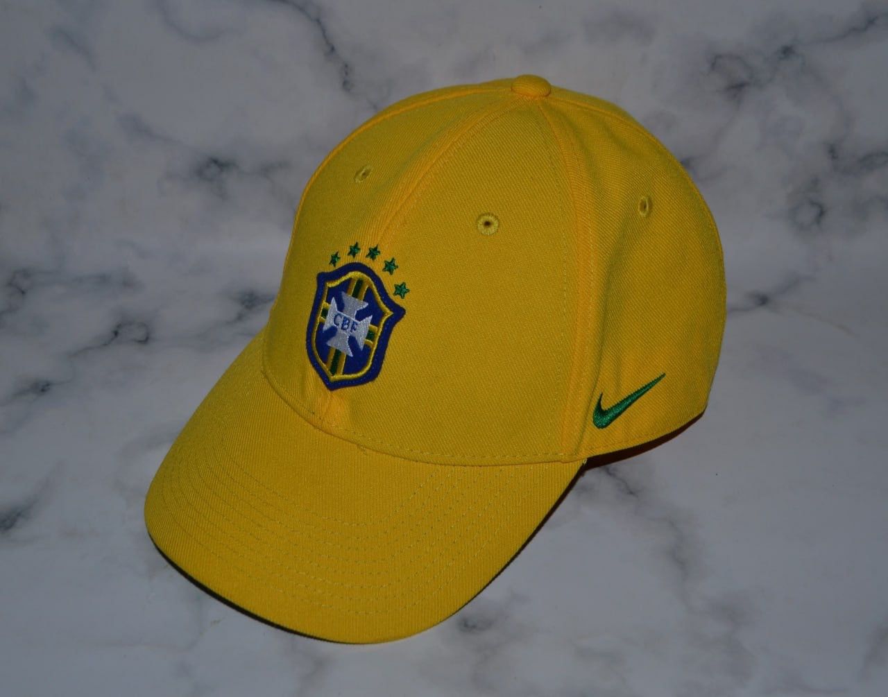 Nike Nike Brasil Soccer Football Legacy Baseball Cap Hat Brazil Size ONE SIZE - 1 Thumbnail
