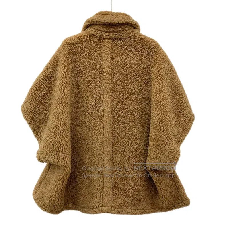 Max Mara Max Mara Brown Camel Hair Reversible Cloak Cape Size S / US 4 / IT 40 - 2 Thumbnail