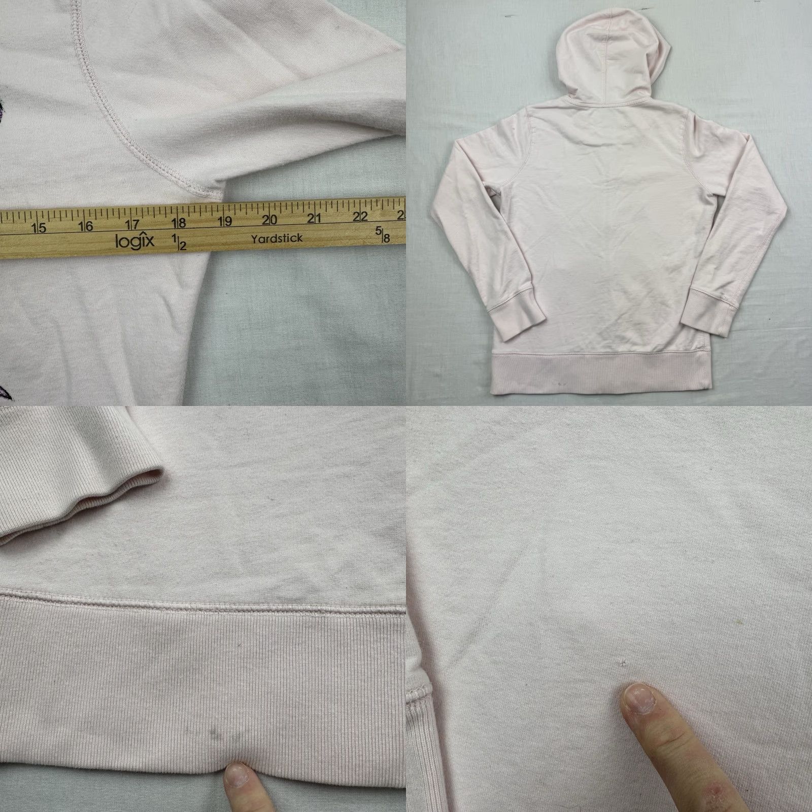 Lucky Brand Vintage Lucky Brand Pink Hoodie Womens Medium Full Zip Y2K Hipster User: Vintage Lucky Brand Pink Hoodie Womens Medium Full Zip Y2K Hipster Size M / US 6-8 / IT 42-44 - 9 Thumbnail