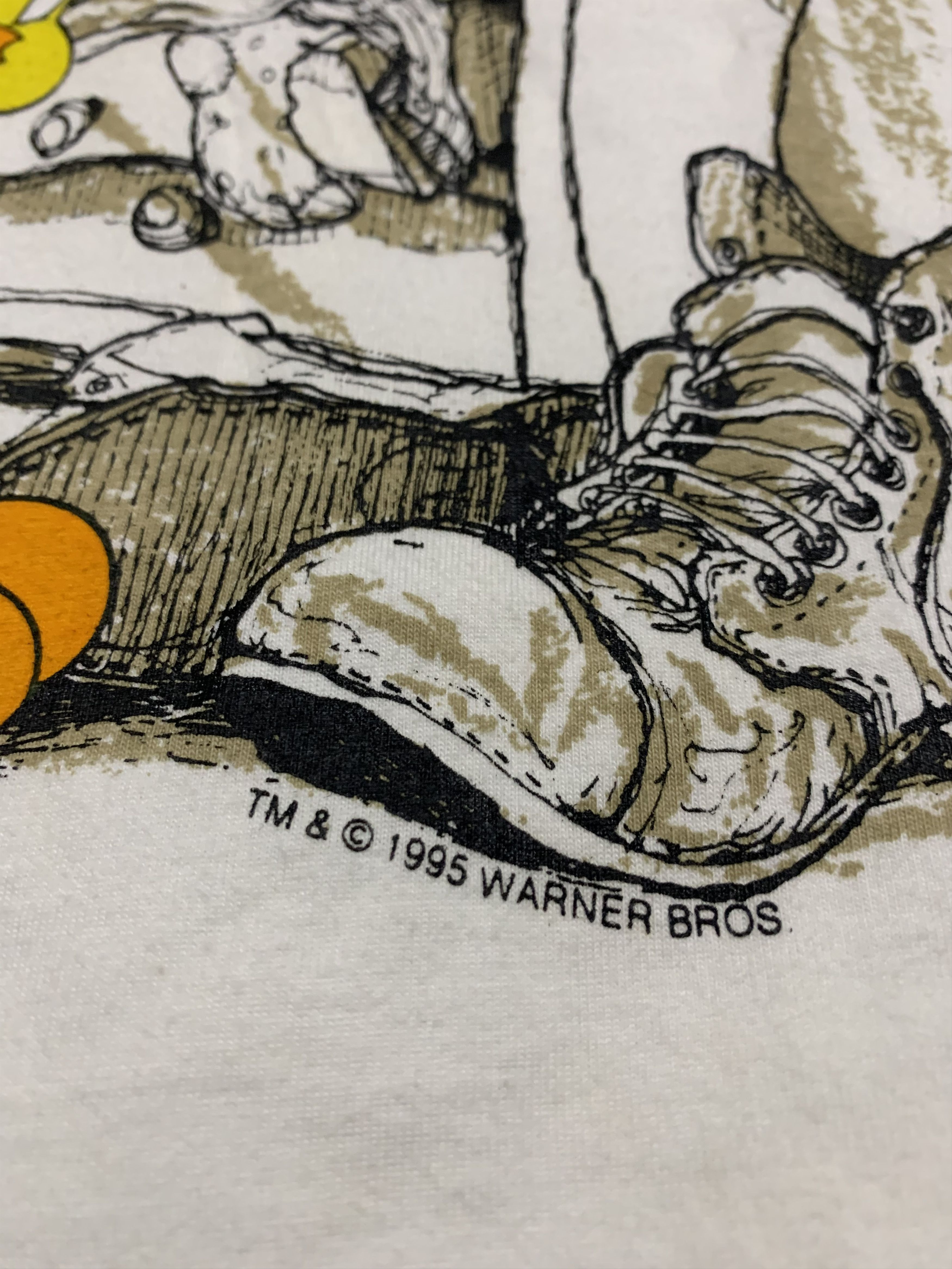 Warner Bros Vintage looney tunes tshirt Size US L / EU 52-54 / 3 - 3 Thumbnail