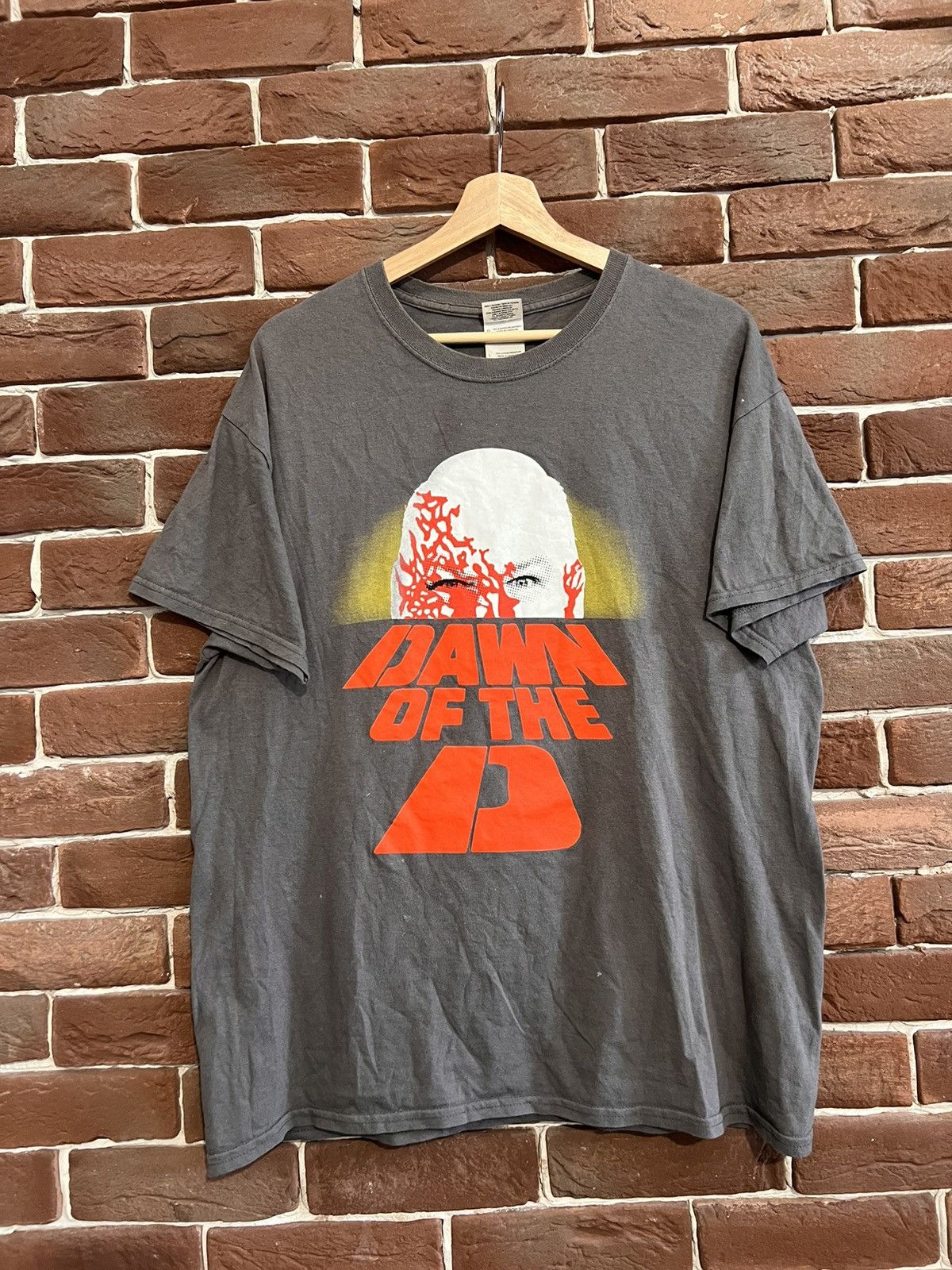 Expert Horror Vintage Down of The Dead horror movie tee 00s Hype Opium Rar Size US L / EU 52-54 / 3 - 1 Thumbnail