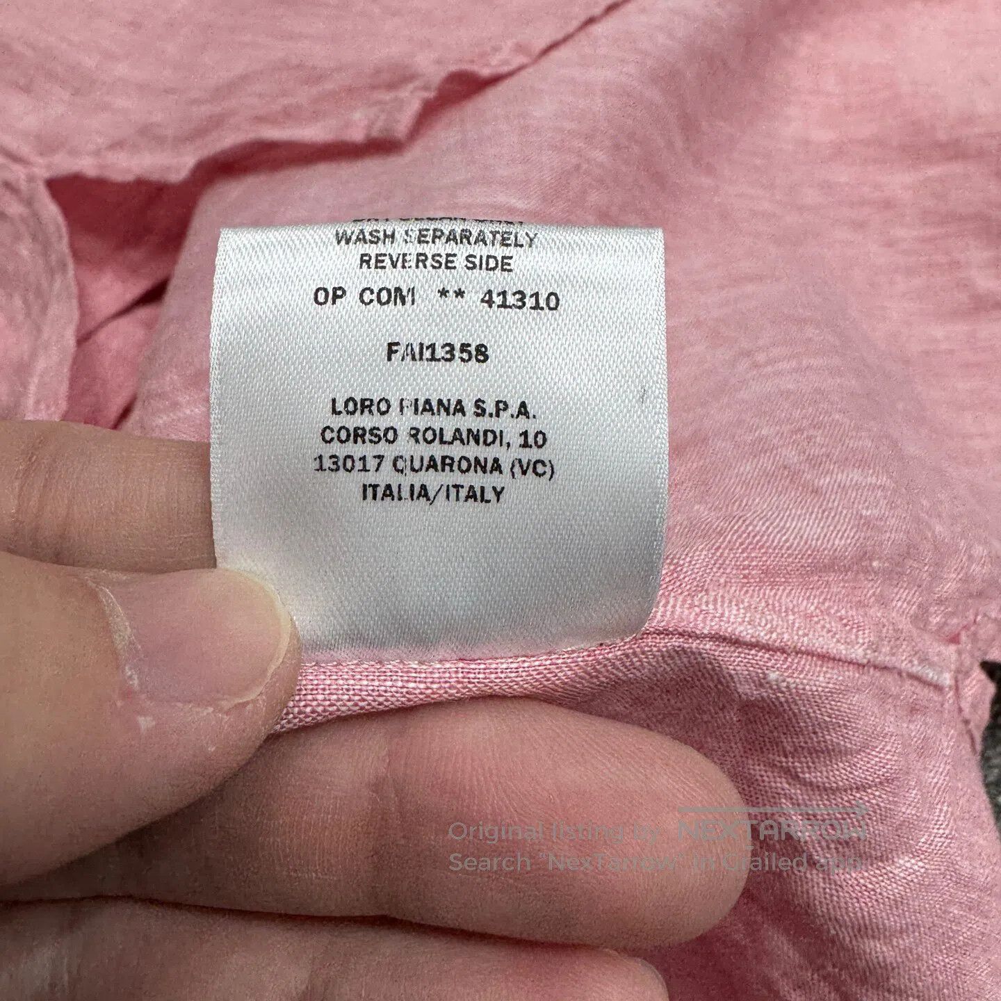 Loro Piana #REF! Size US L / EU 52-54 / 3 - 4 Thumbnail