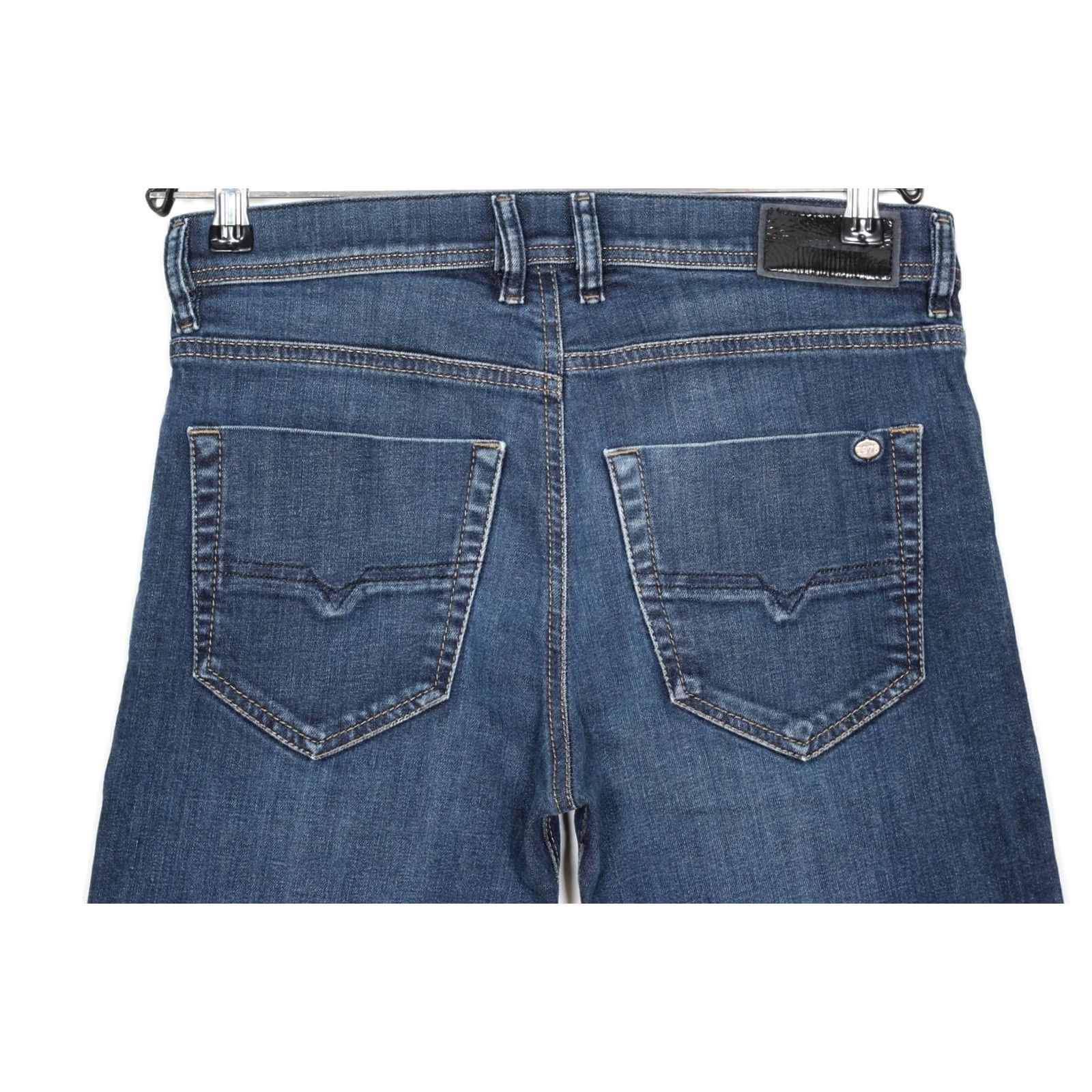 Diesel DIESEL TEPPHAR 0845B Jeans Men W29 L32 Stretch Slim Carrot DZ5455 Size US 29 - 3 Thumbnail