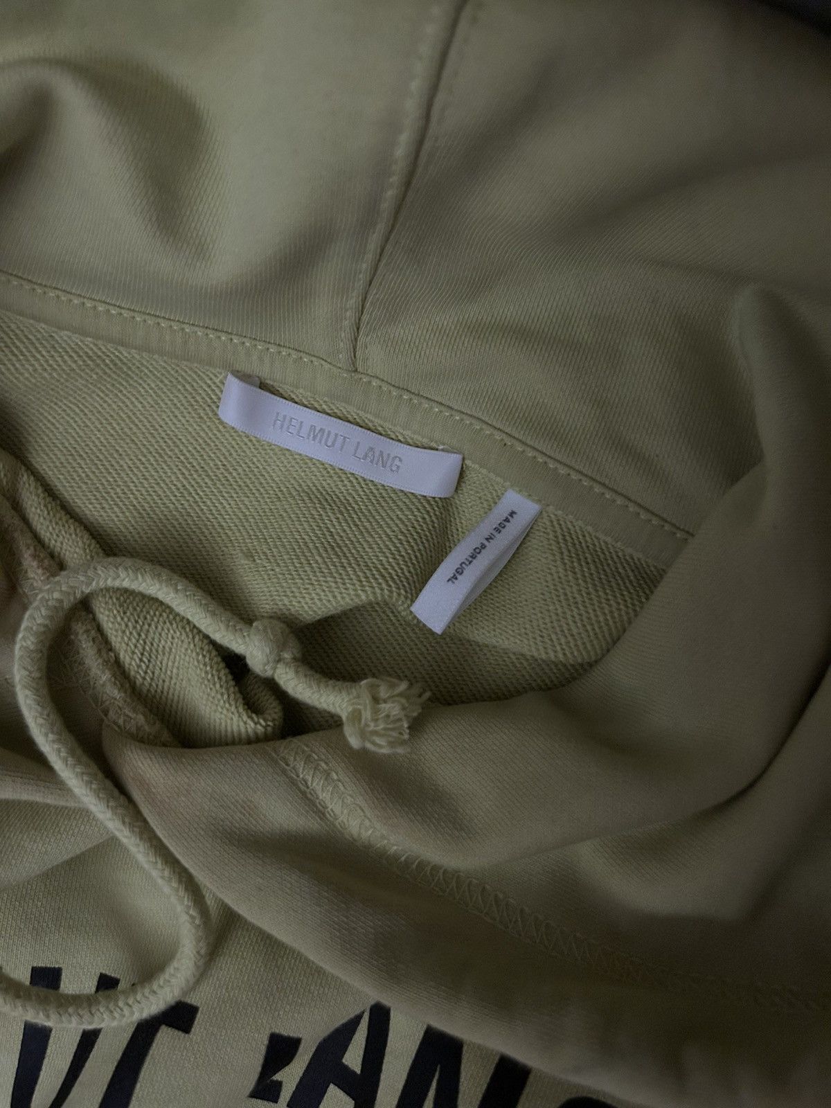 Helmut Lang Helmut Lang Green Hoodie Size US S / EU 44-46 / 1 - 2 Thumbnail