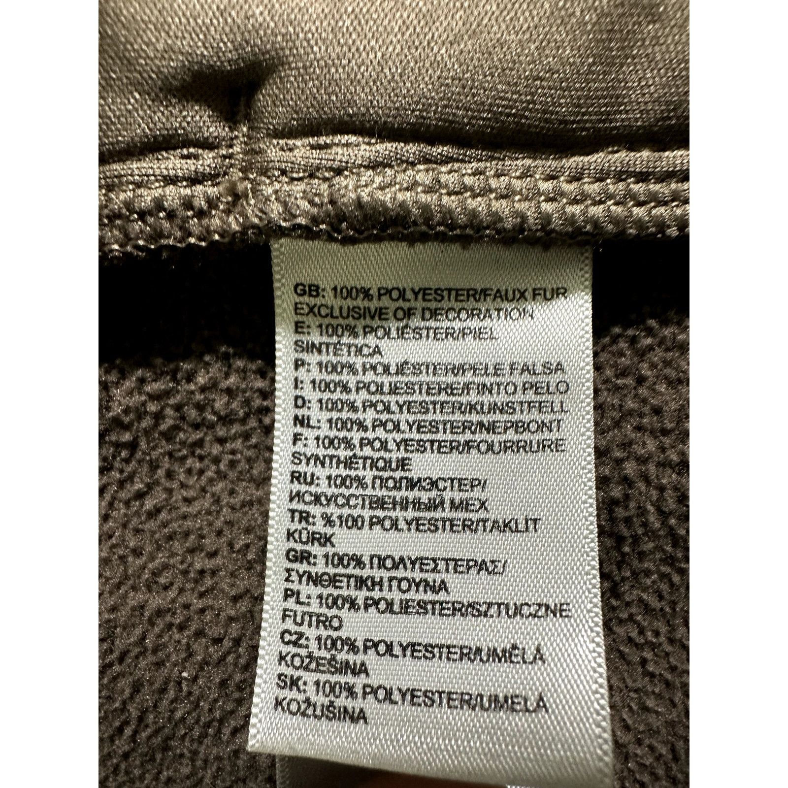 The North Face The North Face Women's Brown Furry Fleece Full Zip Jacket Size L / US 10 / IT 46 - 8 Thumbnail