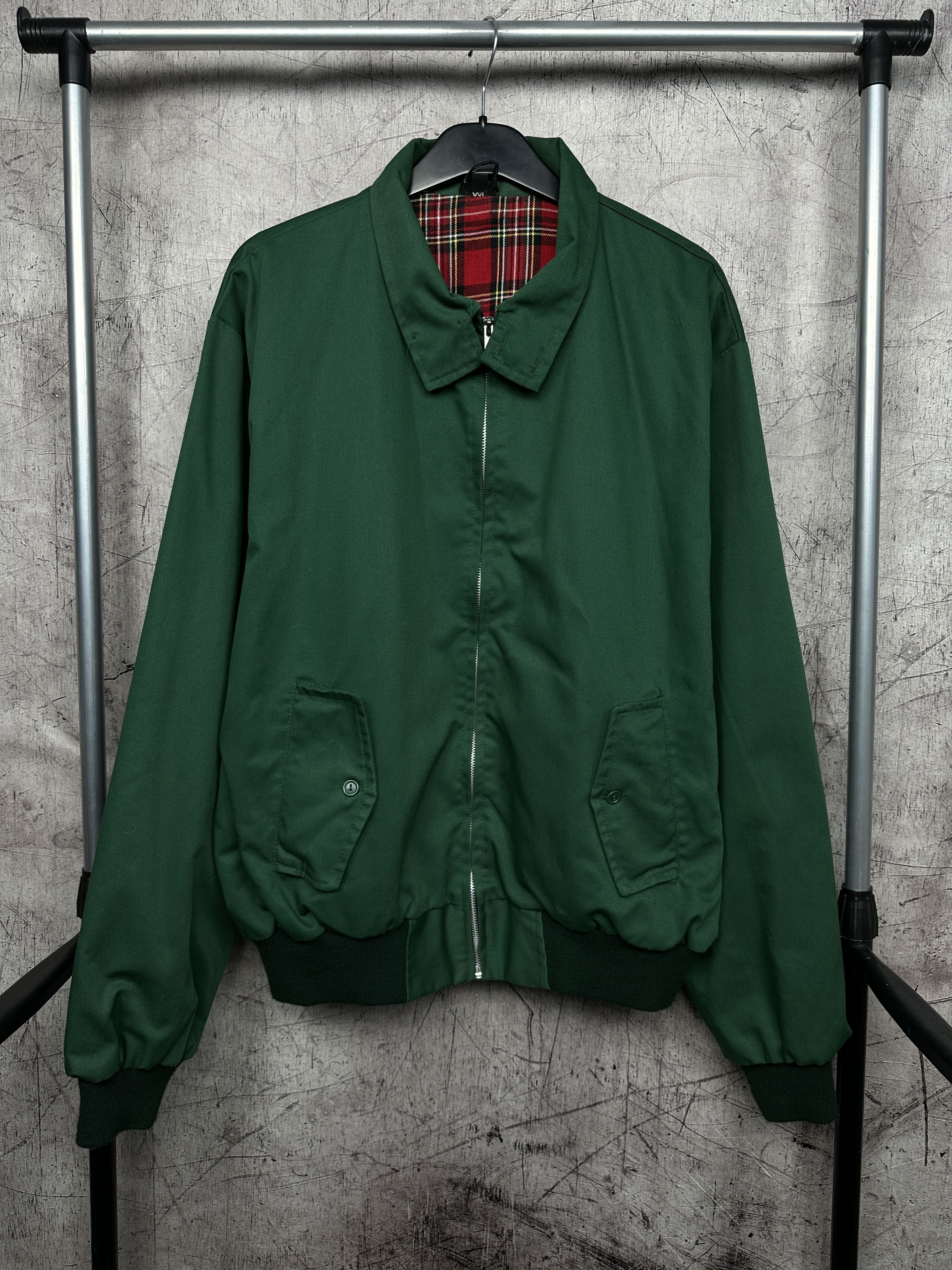 Vintage England Vintage Mens Plaid Lined Collared Jacket Size US XXL / EU 58 / 5 - 1 Thumbnail