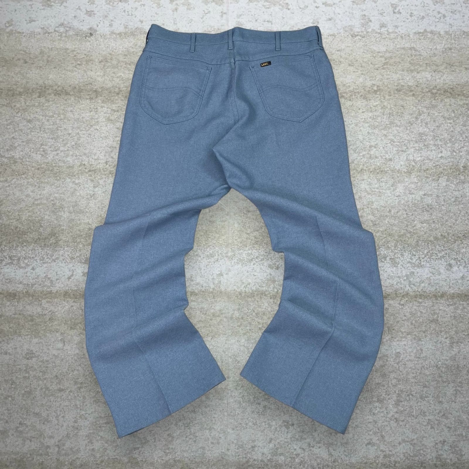 Lee Vintage 90s Lee Dress Pants 36x30 Straight Light Blue Union Size US 36 / EU 52 - 1 Thumbnail