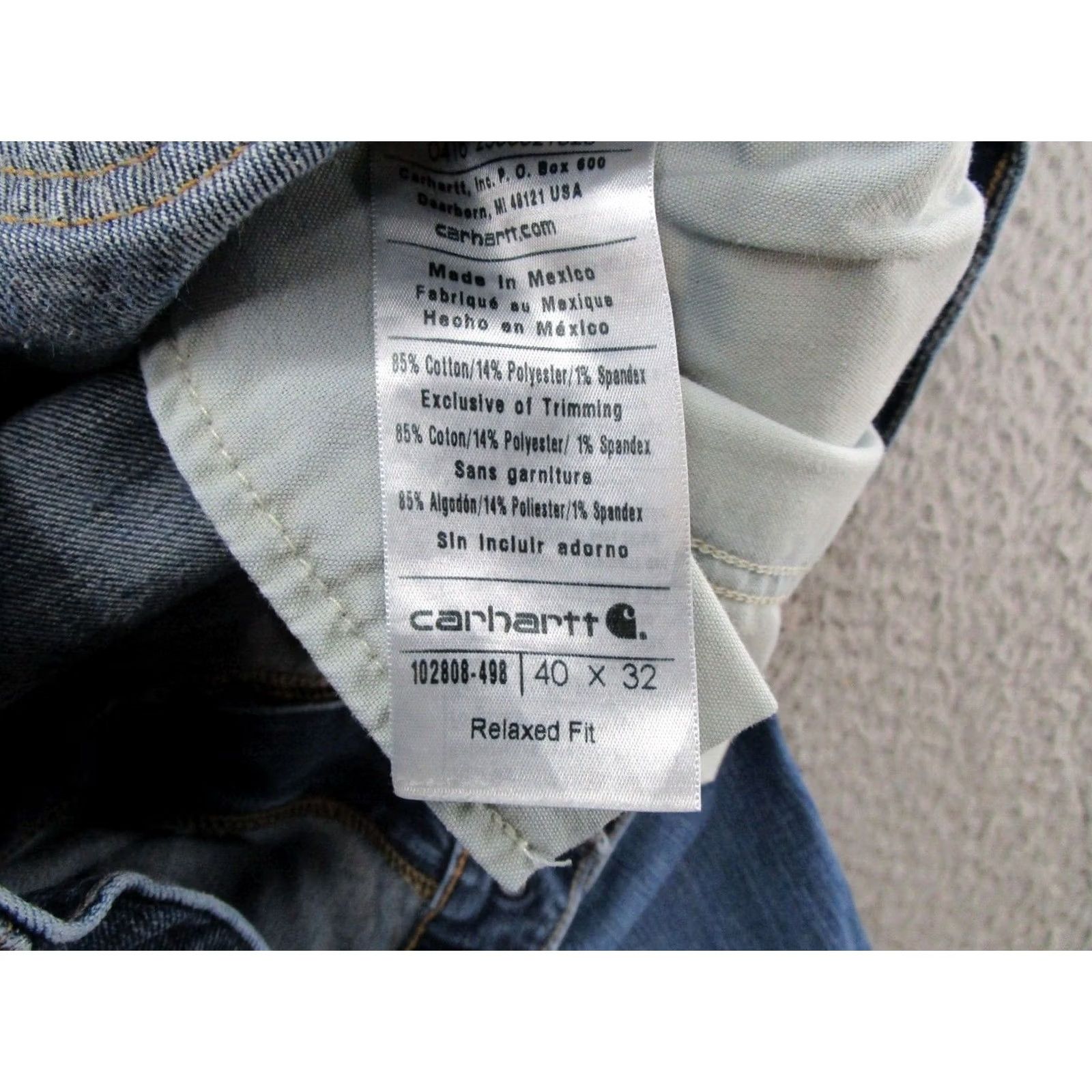 Carhartt VINTAGE Carhartt Jeans Shirt? Size US 40 / EU 56 - 4 Thumbnail
