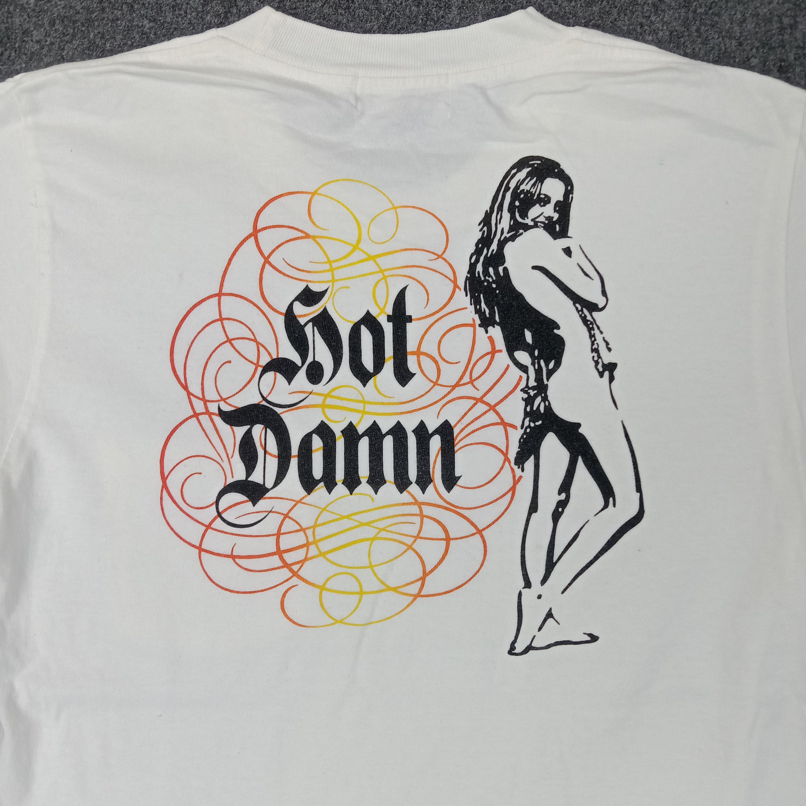 Hysteric Glamour Hysteric Glamour Hot Damn Japan Brand Tshirt C223N3 Size US M / EU 48-50 / 2 - 2 Thumbnail