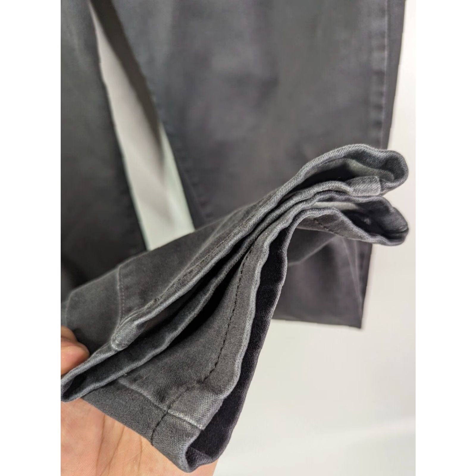 NYDJ VINTAGE NYDJ Not Your Daughters Jeans Legging Gray Denim Women's Jeans Size 10 Lift Tuck Size 32" / US 10 / IT 46 - 3 Thumbnail