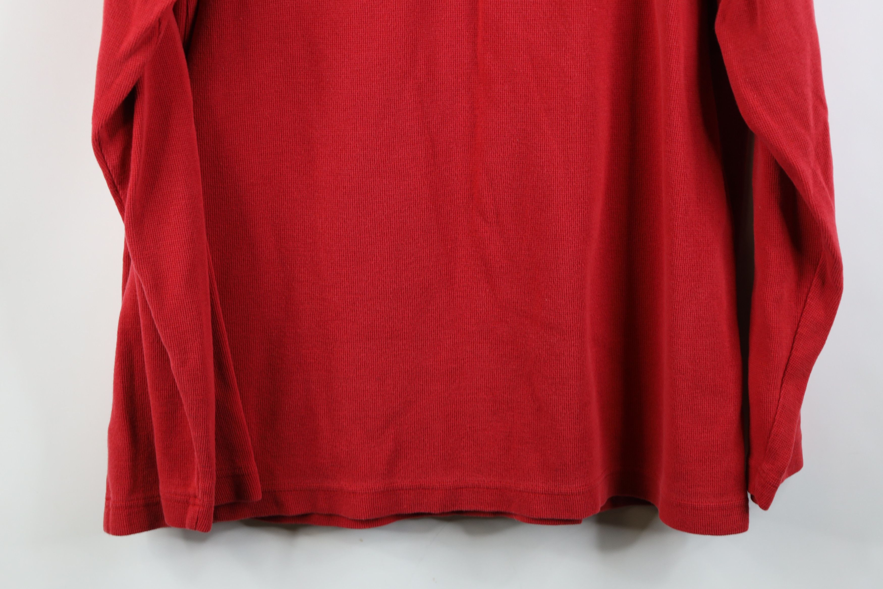 Tommy Hilfiger Vintage 90s Tommy Hilfiger Thermal Knit Long Sleeve T-Shirt Size US M / EU 48-50 / 2 - 14 Thumbnail