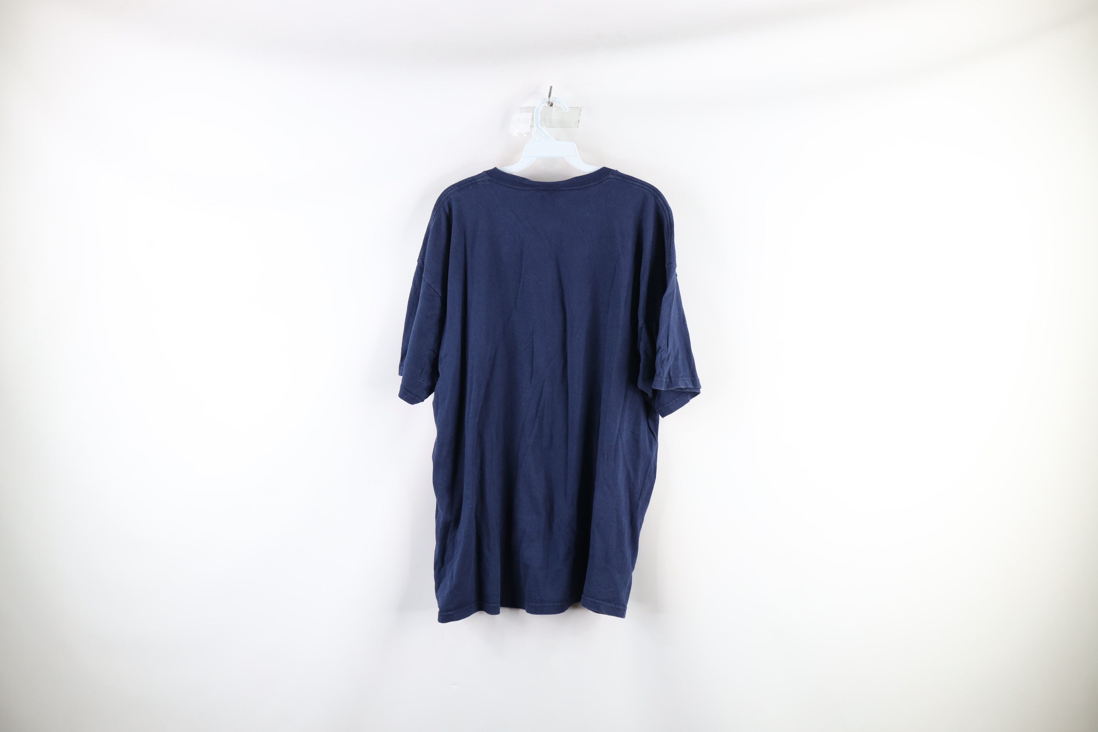 Vintage Vintage Police Chicago Bears Football T-Shirt Blue Cotton Size US XXL / EU 58 / 5 - 6 Thumbnail