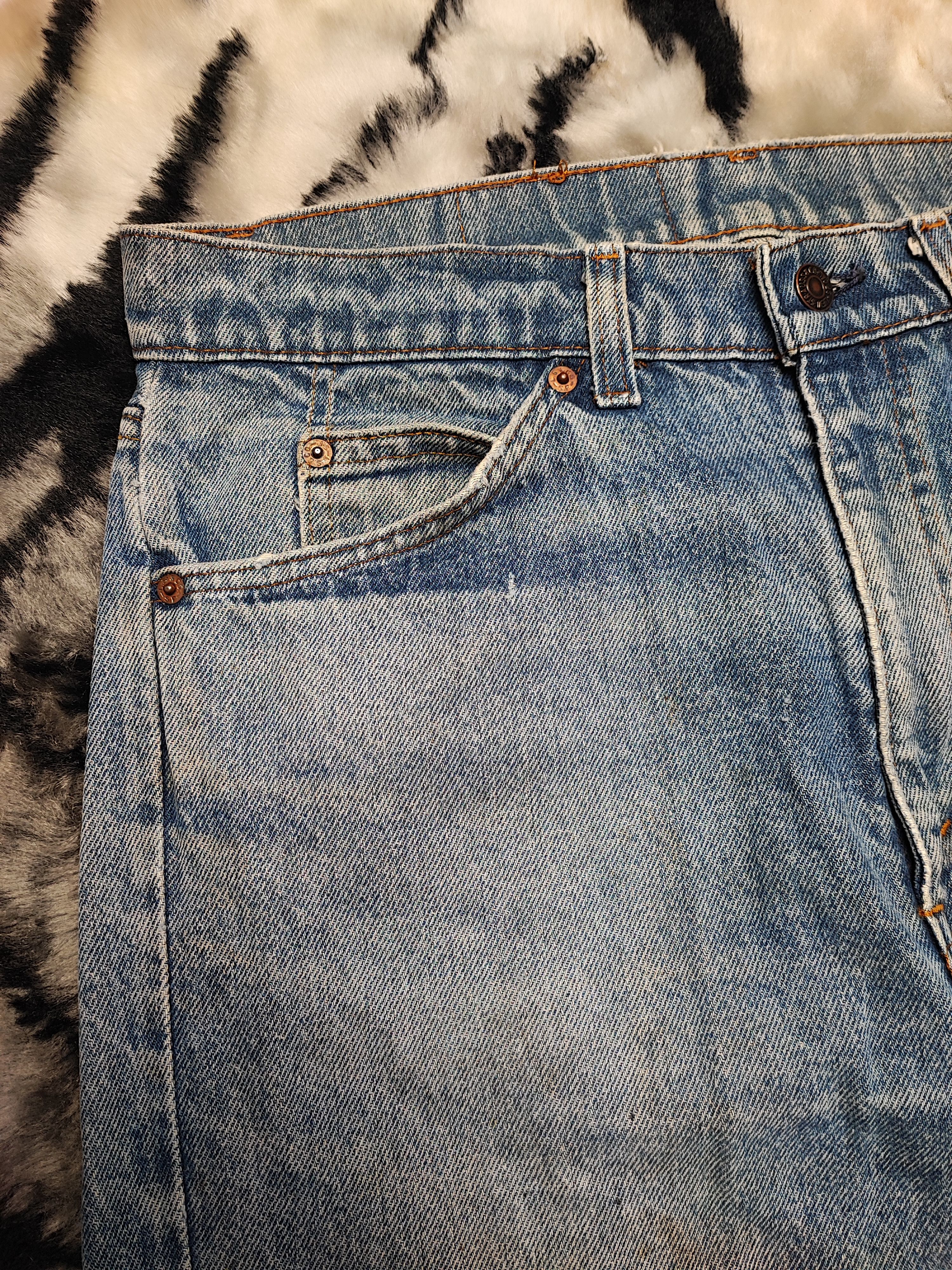 Jean 70s Vintage Levi’s Oren Tag Faded Jeans 32x34 Size US 32 / EU 48 - 5 Thumbnail