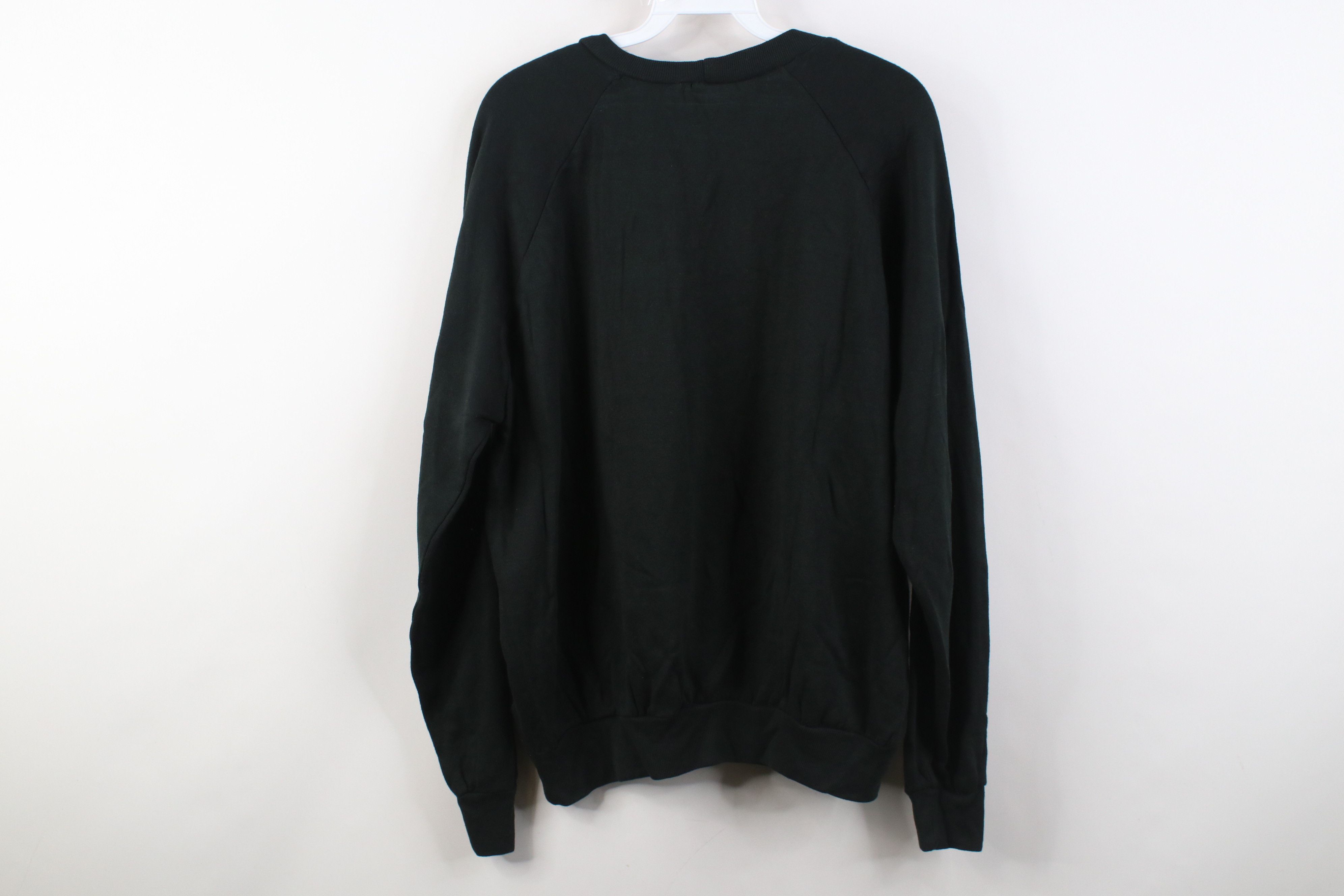 Vintage Vintage 80s 90s Spell Football Crewneck Sweatshirt Black USA Size XL / US 12-14 / IT 48-50 - 12 Thumbnail