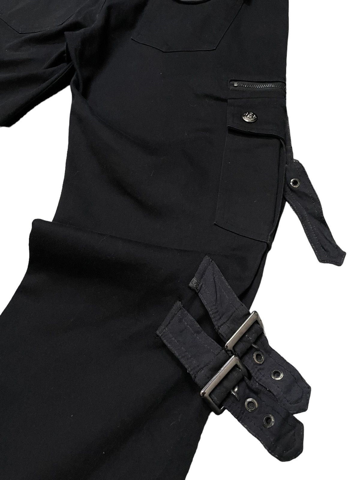 In The Attic × Japanese Brand In The Attic Growth Japan Cargo Bondage Goth Pants Size US 32 / EU 48 - 17 Thumbnail