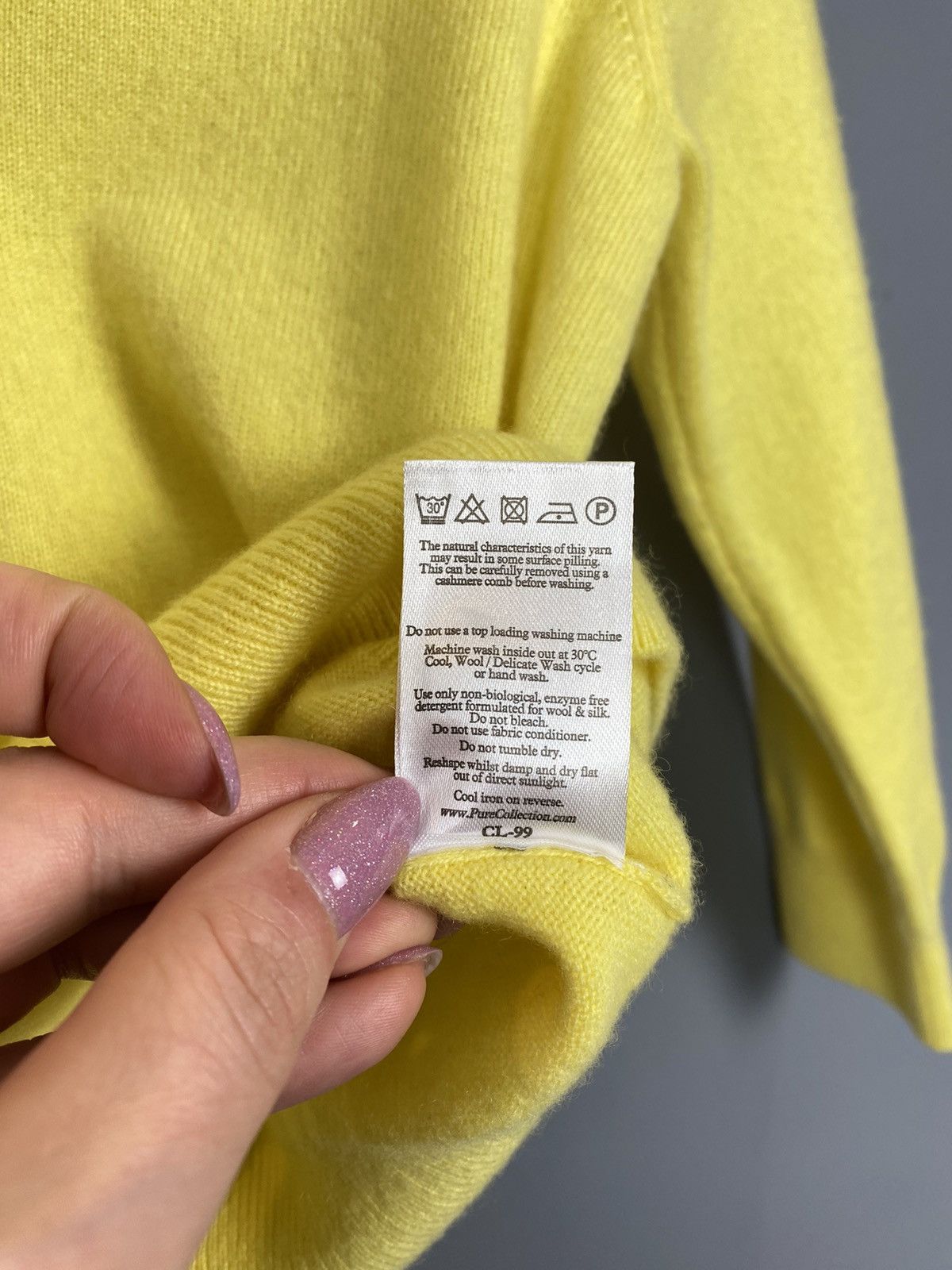 Other Pure Collection 100% Cashmere Jumper Sweater Women’s Sz UK10 Size M / US 6-8 / IT 42-44 - 6 Thumbnail