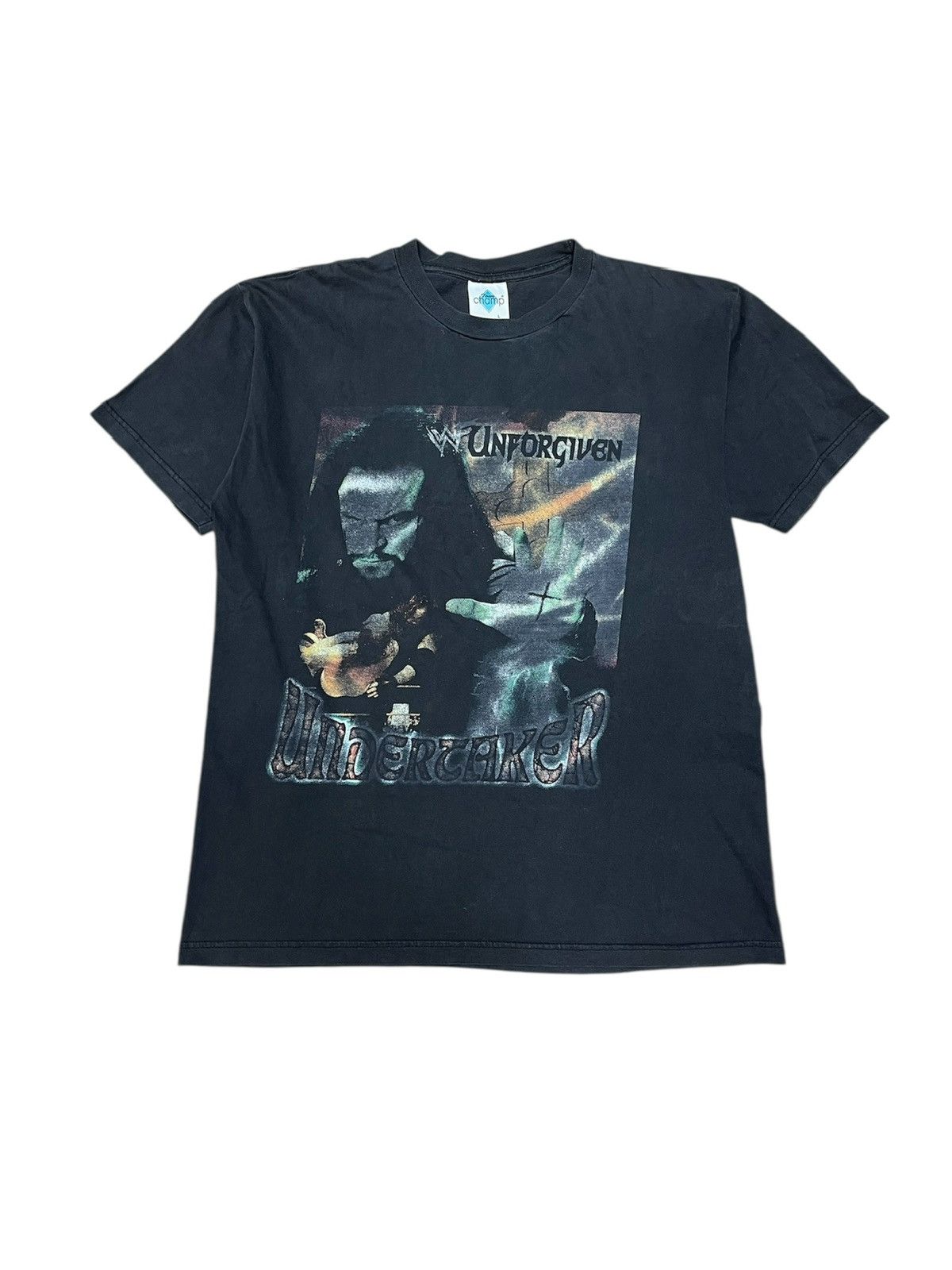 Vintage Vintage Undertaker “I Got Mine In Hell” Tee Sz L Size US L / EU 52-54 / 3 - 1 Thumbnail