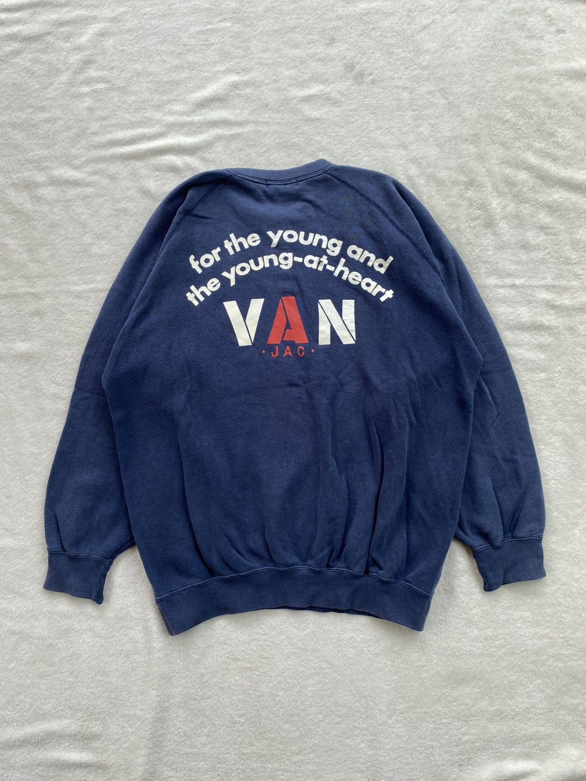 Japanese Brand Vintage Van Jac Sweatshirt Size US M / EU 48-50 / 2 - 1 Thumbnail