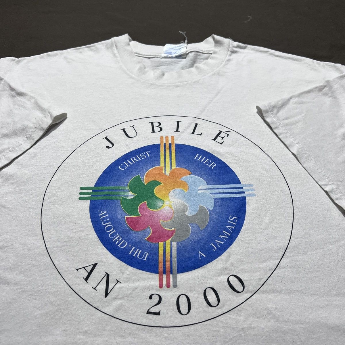 Vintage Vintage Y2K Great Jubilee Jesus God Holy Bible Promo Tee XL Size US XL / EU 56 / 4 - 5 Thumbnail