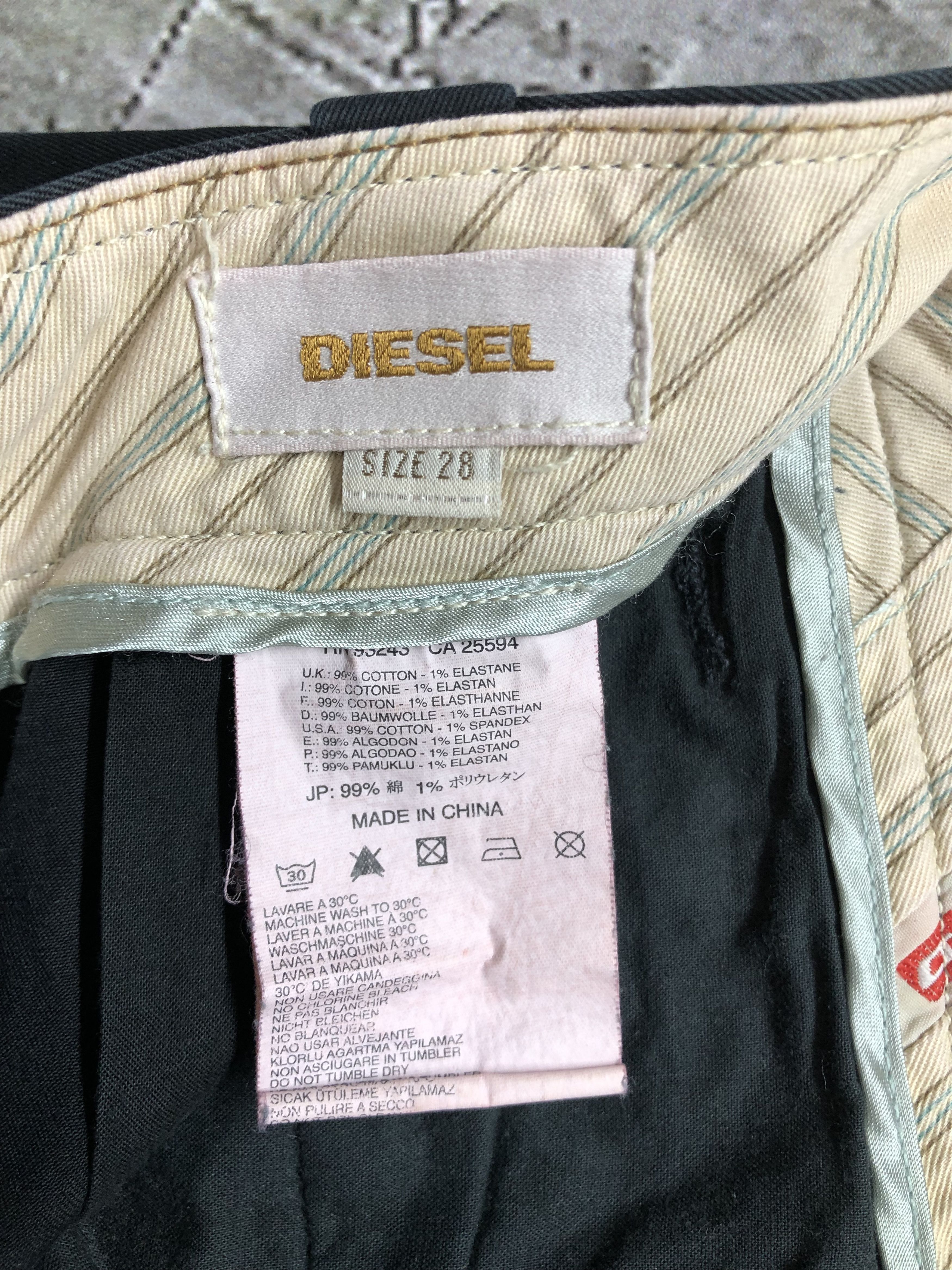 Diesel Diesel Vintage Pants(6) Size 28" / US 6 / IT 42 - 6 Thumbnail