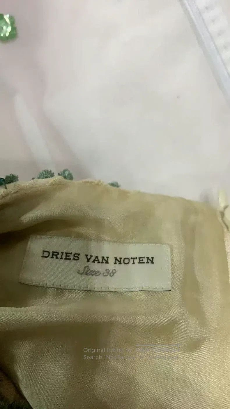 Dries Van Noten Dries Van Noten Heavy Beaded Silk Brocade Dress Size M / US 6-8 / IT 42-44 - 5 Thumbnail