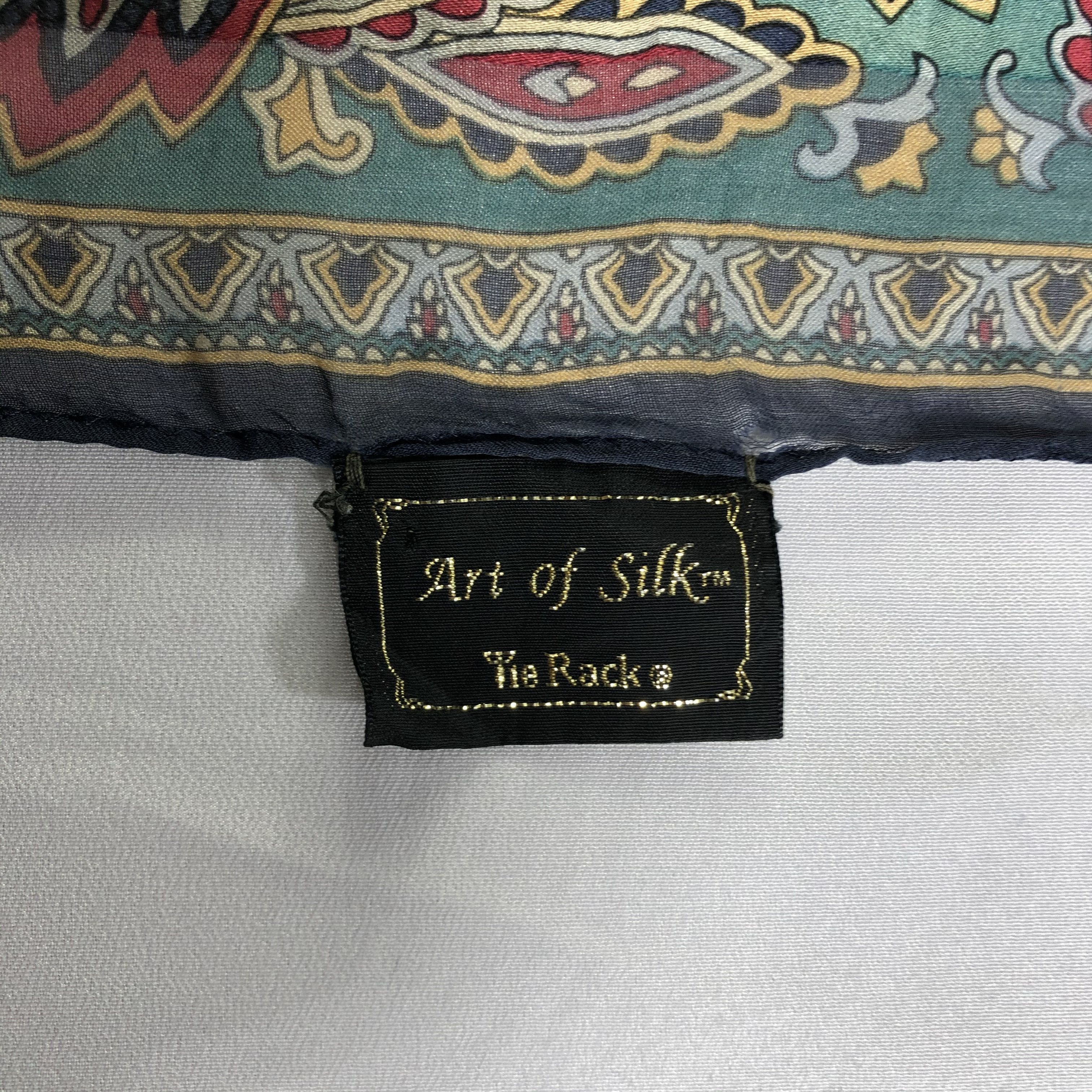 Vintage Vintage Silk Scarf Size ONE SIZE - 5 Thumbnail