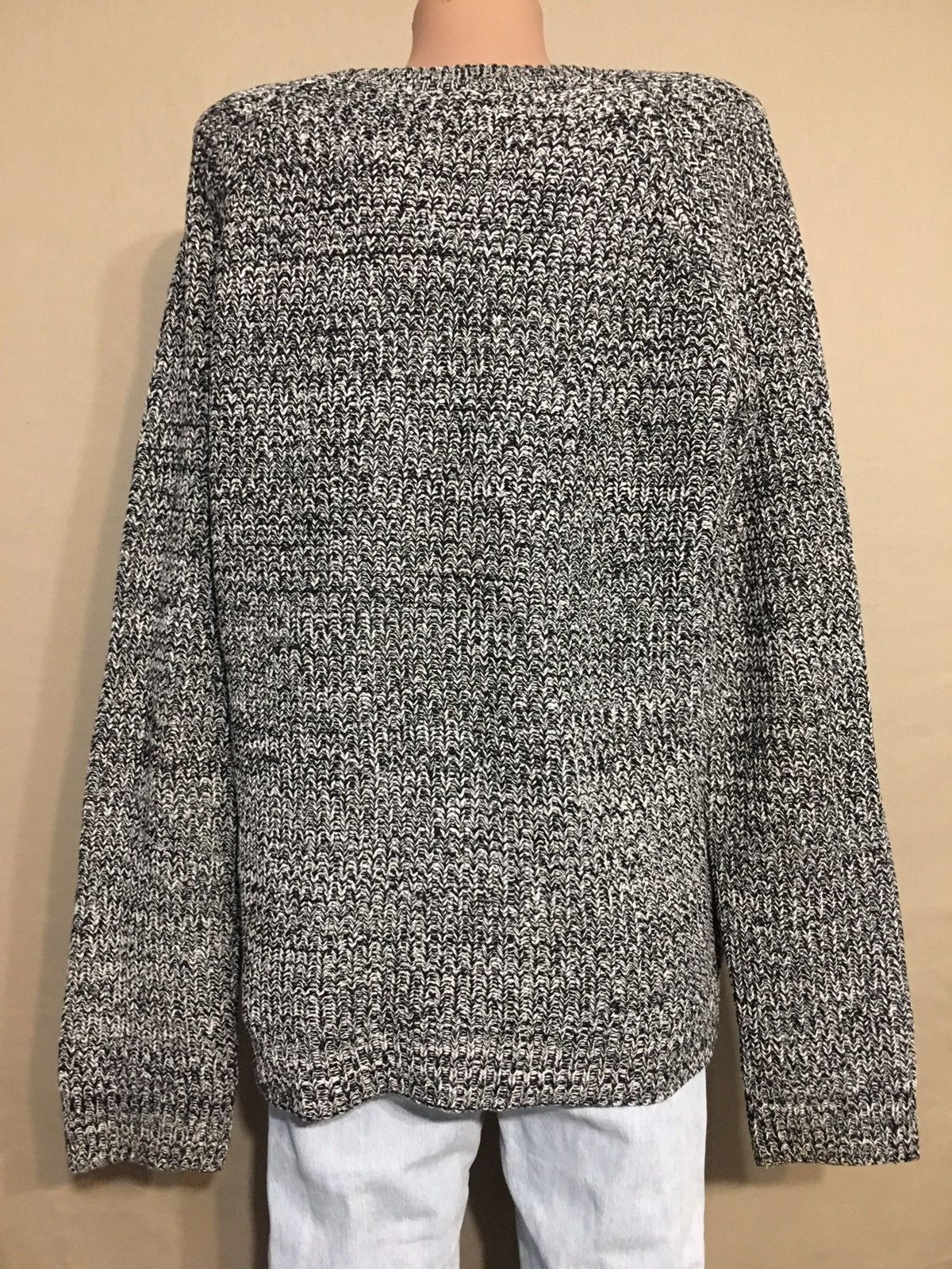 Sandro SANDRO Paris Grey Knit Wool Angora Cashmere Sweater Size L Size L / US 10 / IT 46 - 5 Thumbnail