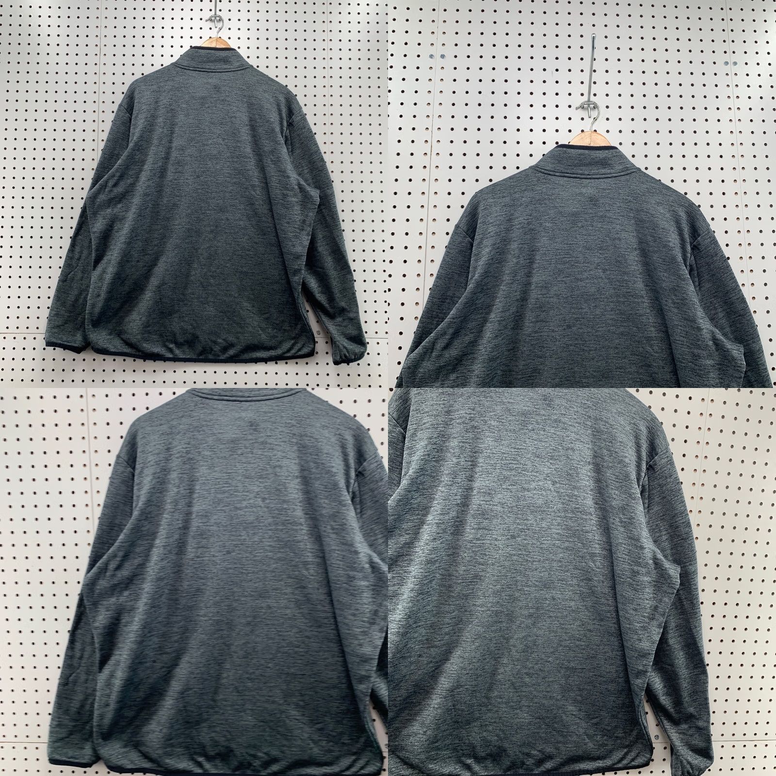 Under Armour Under Armour 1/4 Zip Pullover Sweatshirt Mens XL Loose Pullover 27x29 Gray Mock Neck Activewear Casual Pullover 1/4 Zip Mens XL Gray Size US XL / EU 56 / 4 - 10 Thumbnail