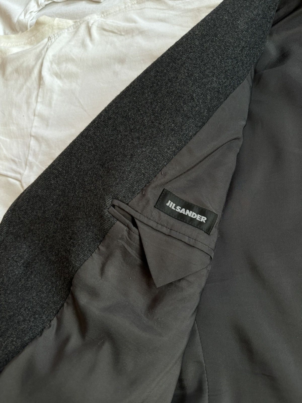 Jil Sander Jil Sander FW17 Wool Grey Coat Size US S / EU 44-46 / 1 - 8 Thumbnail