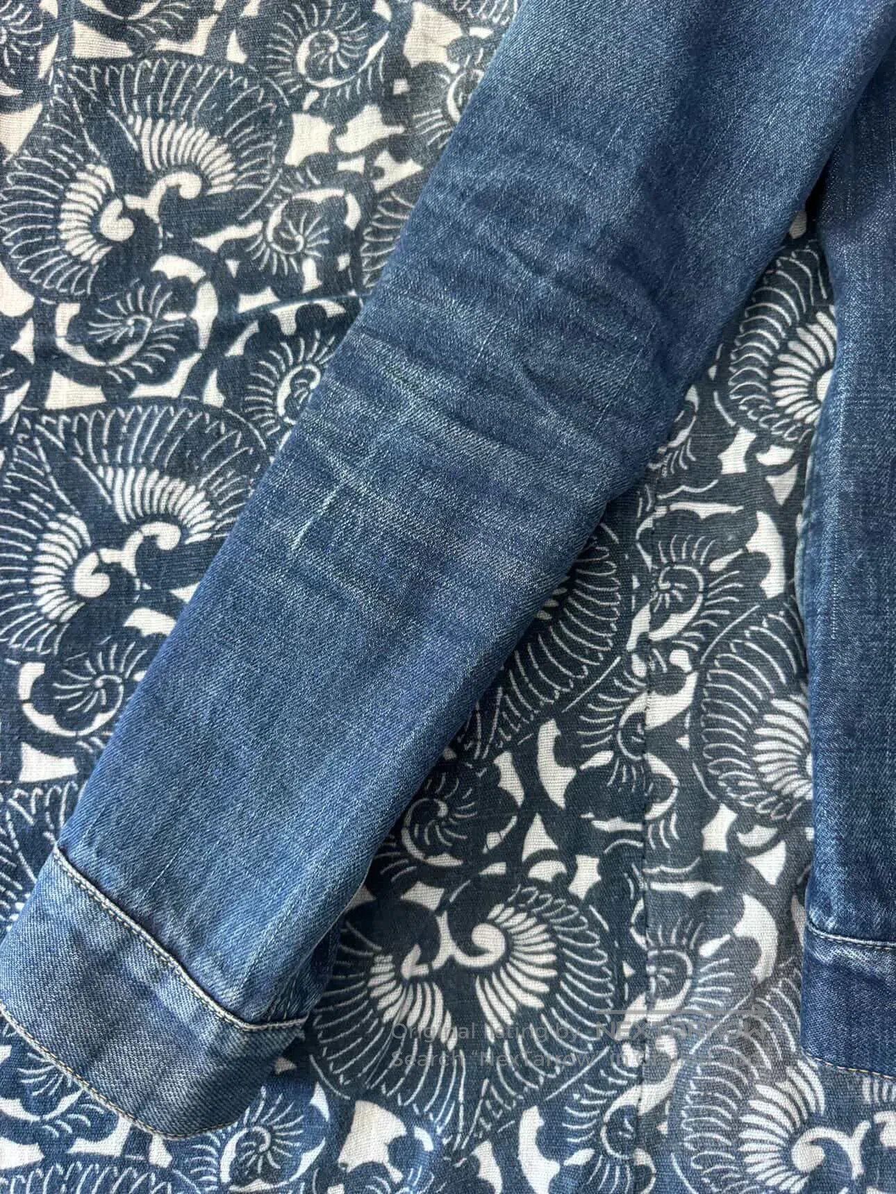 Visvim Visvim Coverall Denim Stars Jacket . Size US XL / EU 56 / 4 - 5 Thumbnail