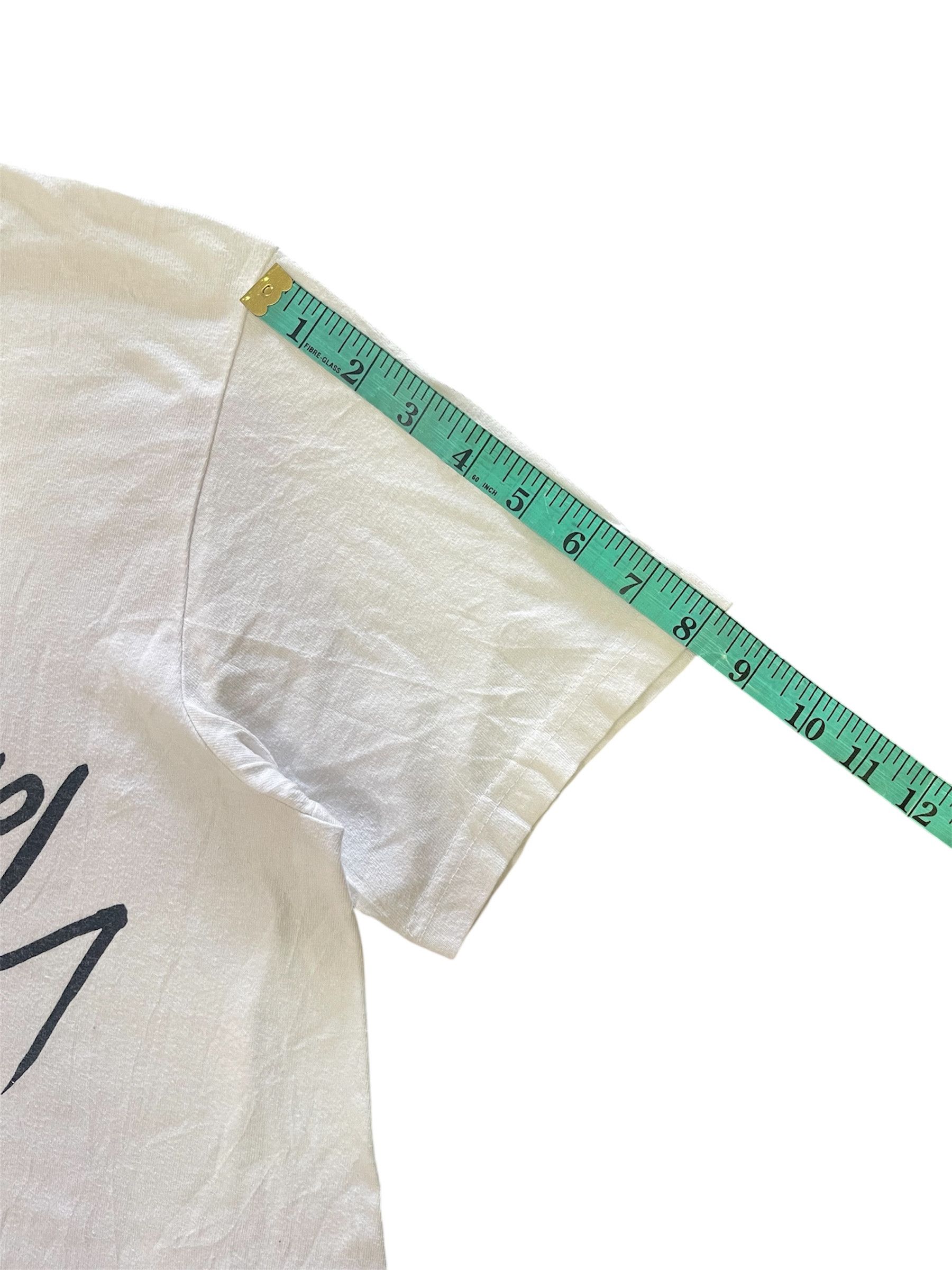 Ground Y Yohji Yamamoto Flip Wording Font White t-shirt size M Size US M / EU 48-50 / 2 - 8 Thumbnail