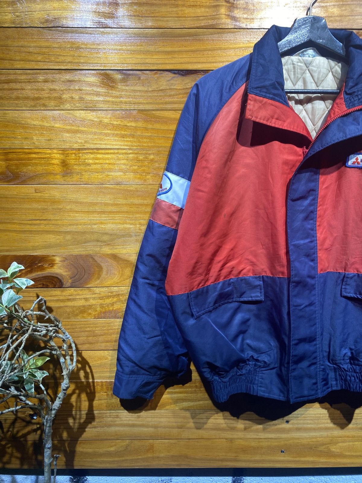 Japanese Brand VINTAGE MITSUBISHI BOMBER JACKET MADE IN JAPAN Size US L / EU 52-54 / 3 - 5 Thumbnail