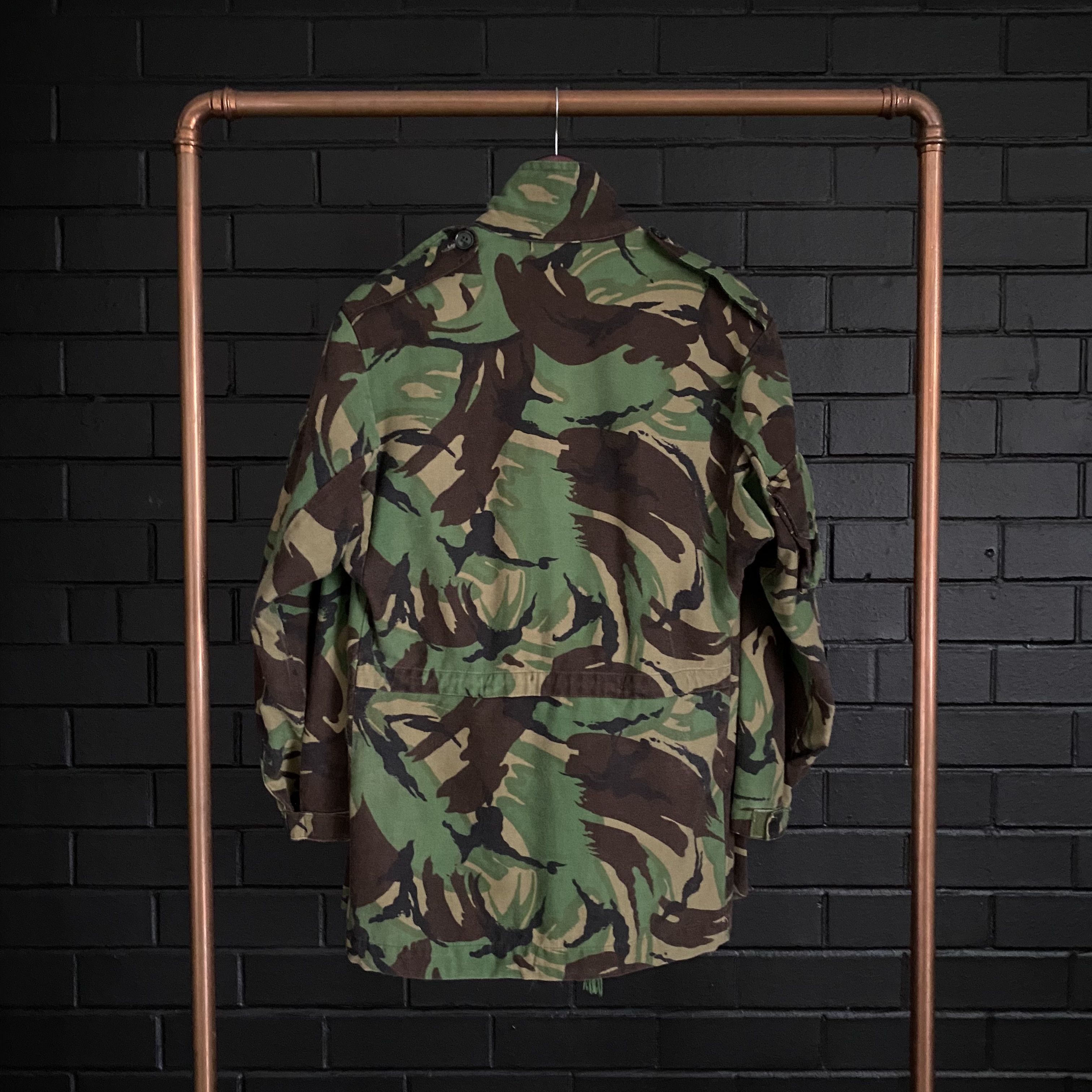 90s British Disruptive Camo Utility Smock Jacket