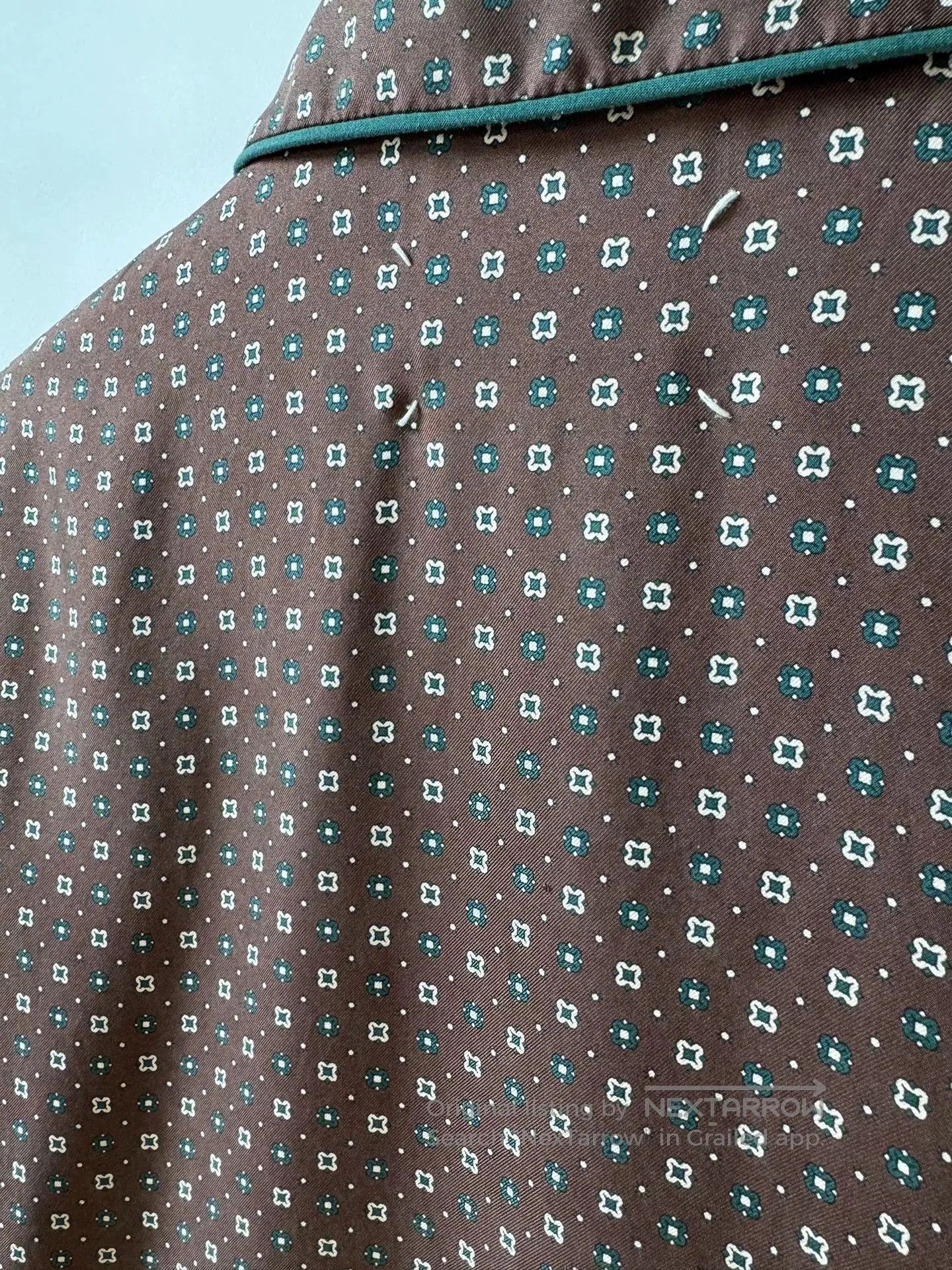 Maison Margiela Maison Margiela Silk Vintage Pajama Shirt. Size M / US 6-8 / IT 42-44 - 4 Thumbnail