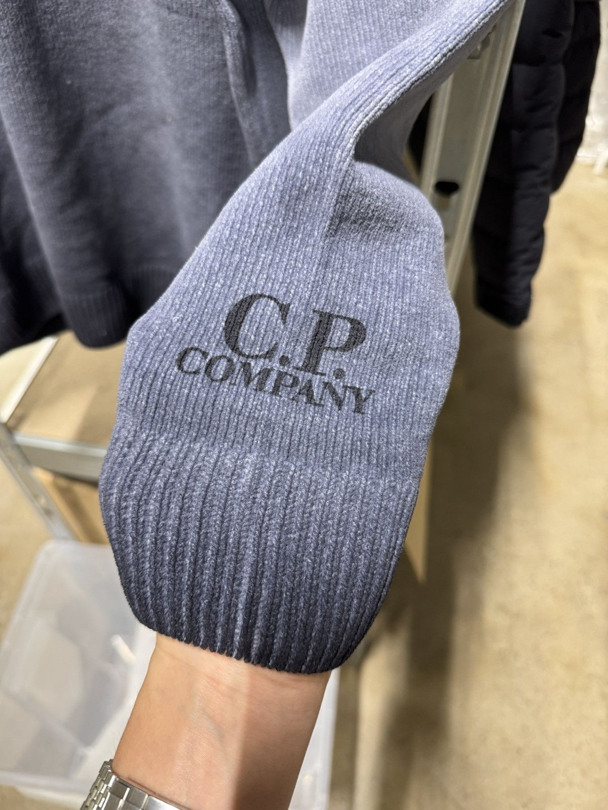 C.P. Company C.P Company Knitted Logo Sweater NEW 450$ Size US M / EU 48-50 / 2 - 2 Thumbnail