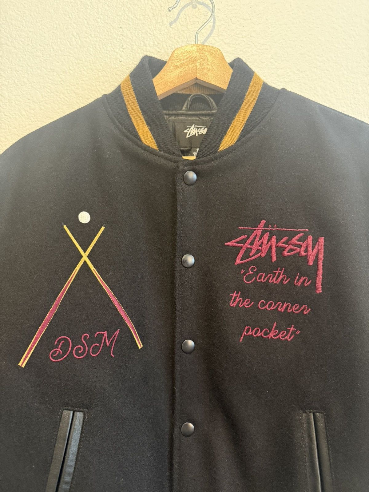 Dover Street Market × Stussy Limited-edition Stussy 40th Anniversary Varsity Jacket Size US S / EU 44-46 / 1 - 8 Thumbnail