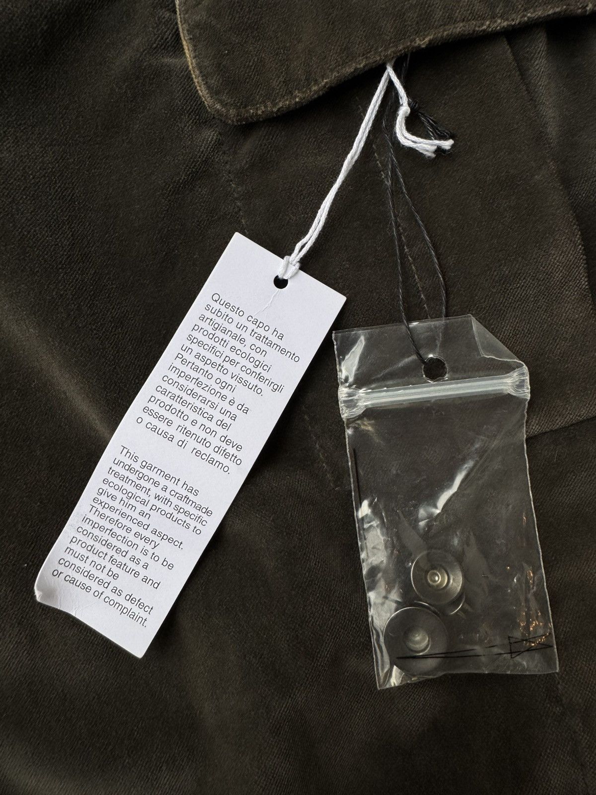 Rick Owens Rick Owens 2000's Velvet Cotton Trucker Jacket Size M / US 6-8 / IT 42-44 - 13 Thumbnail