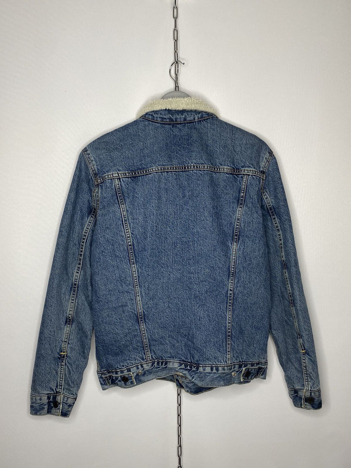 Levi's × Vintage 🔥Vintage Levi’s Denim Sherpa Jacket Size Medium 🔥 Size US M / EU 48-50 / 2 - 3 Thumbnail