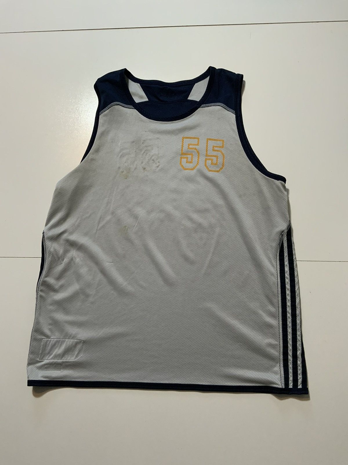 Adidas × NBA Indiana Pacers 2014-15 Reversible Team Issue Practice Jersey Size US XXL / EU 58 / 5 - 3 Thumbnail
