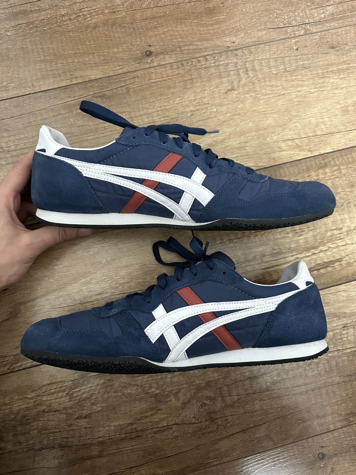 Onitsuka Tiger Asics Onitsuka Tiger Vintage Low Top Sneakers Shoes Size US 12 / EU 45 - 5 Thumbnail