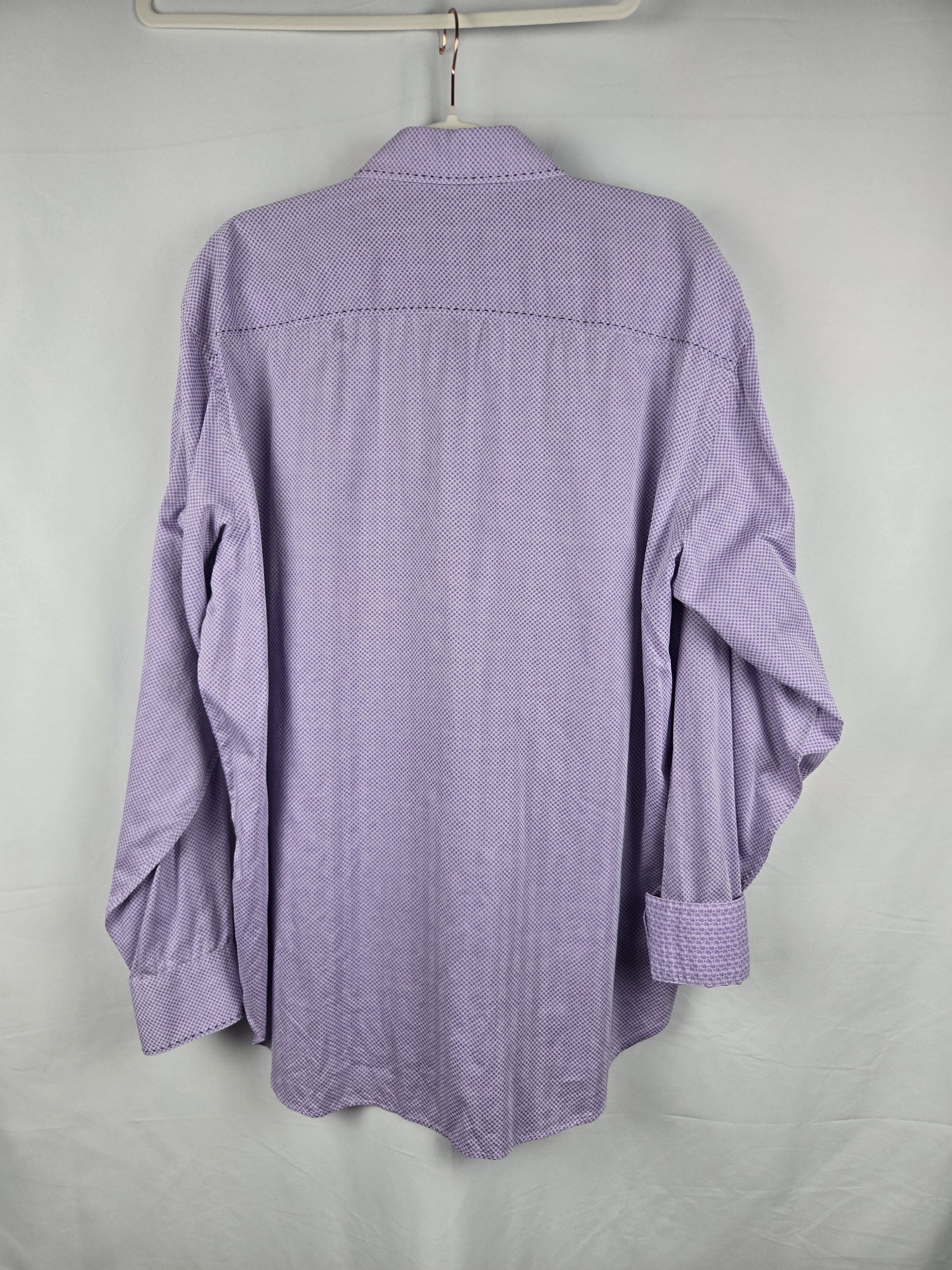 BUGATCHI Bugatchi XXL Men's long sleeve button up Size US XXL / EU 58 / 5 - 2 Thumbnail