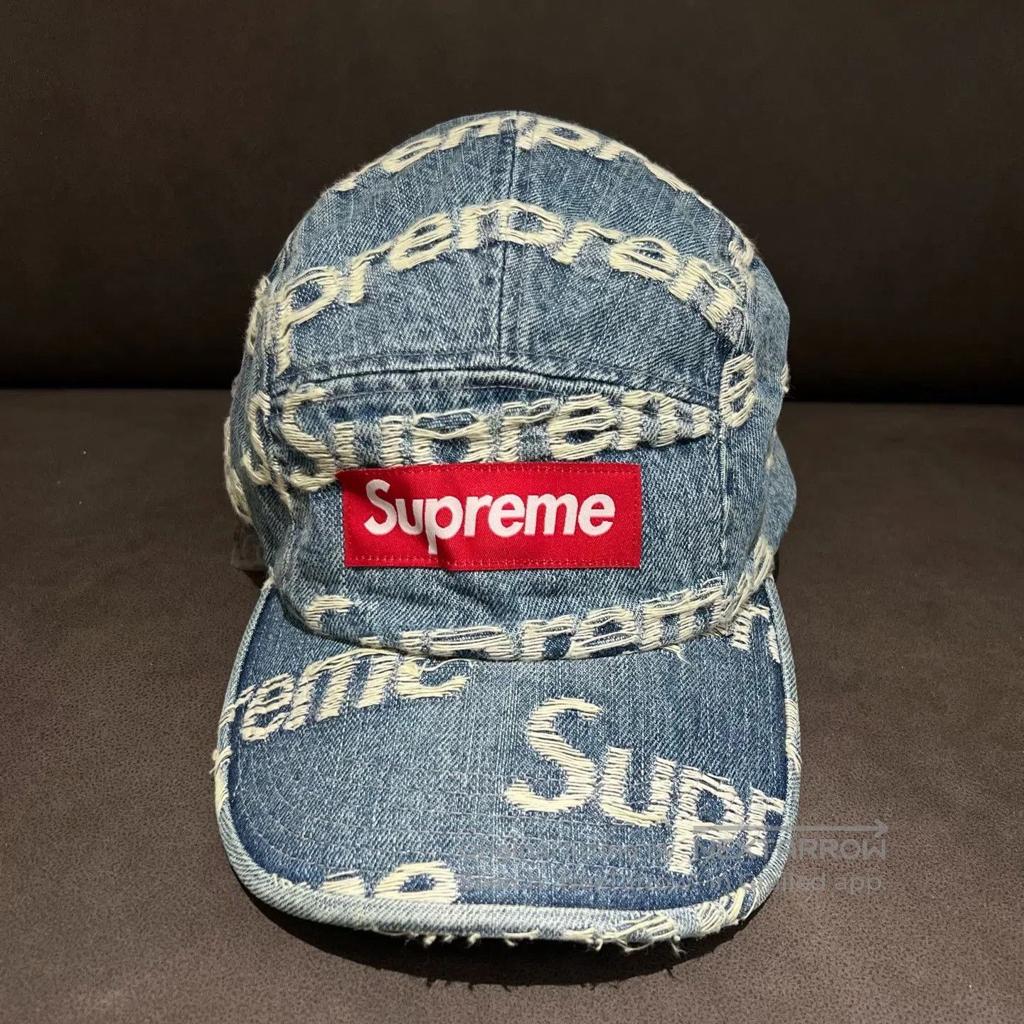 Supreme Supreme 17SS Denim Logo Boonie Hat | Grailed