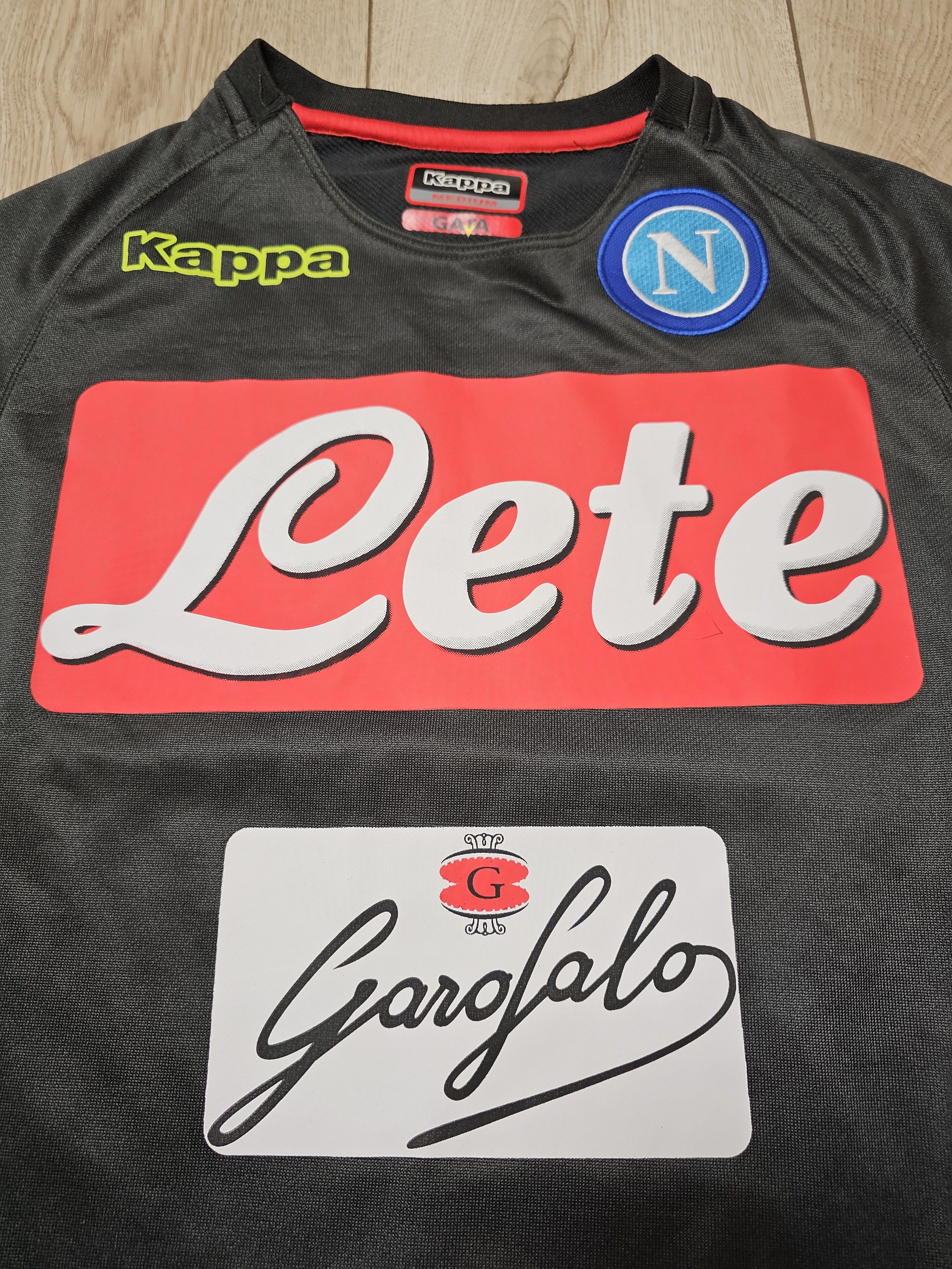 Kappa NAPOLI 2018 PLAYER VERSION FOOTBALL SWEATSHIRT SOCCER Size US M / EU 48-50 / 2 - 3 Thumbnail