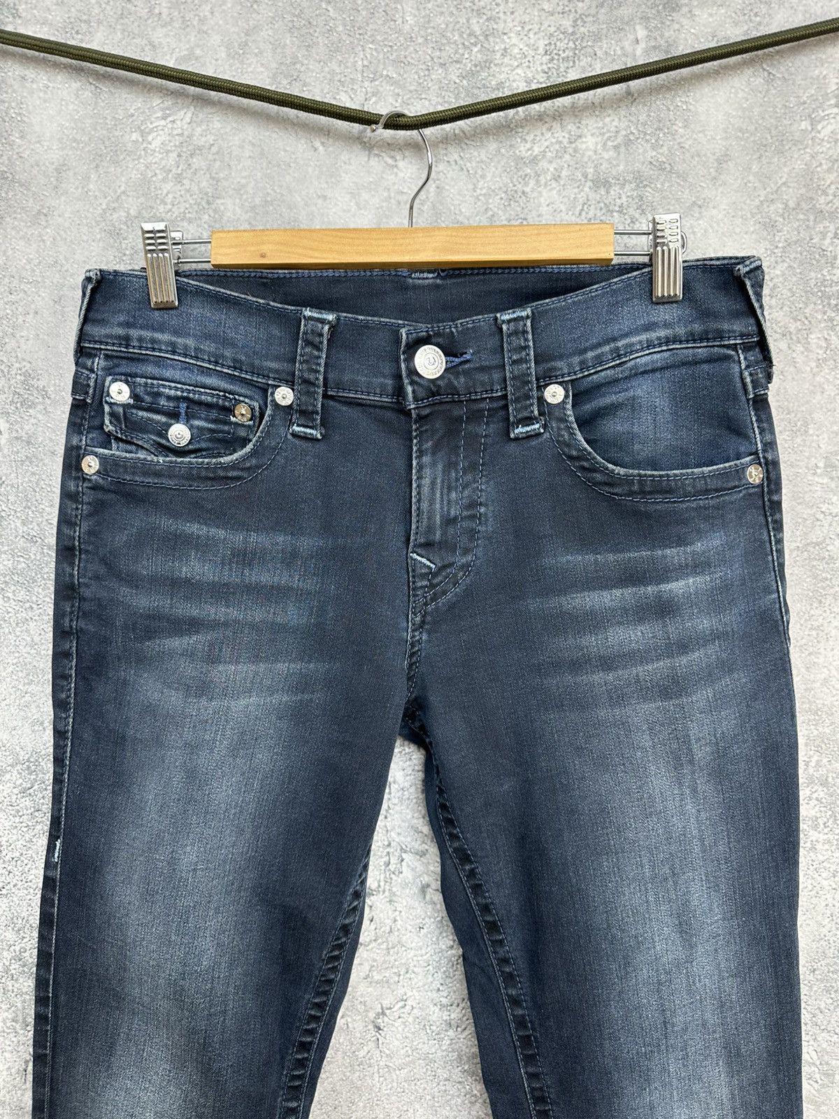 True Religion True Religion Geno Jeans Relaxed Slim Stretch Denim Pants Size US 30 / EU 46 - 4 Thumbnail