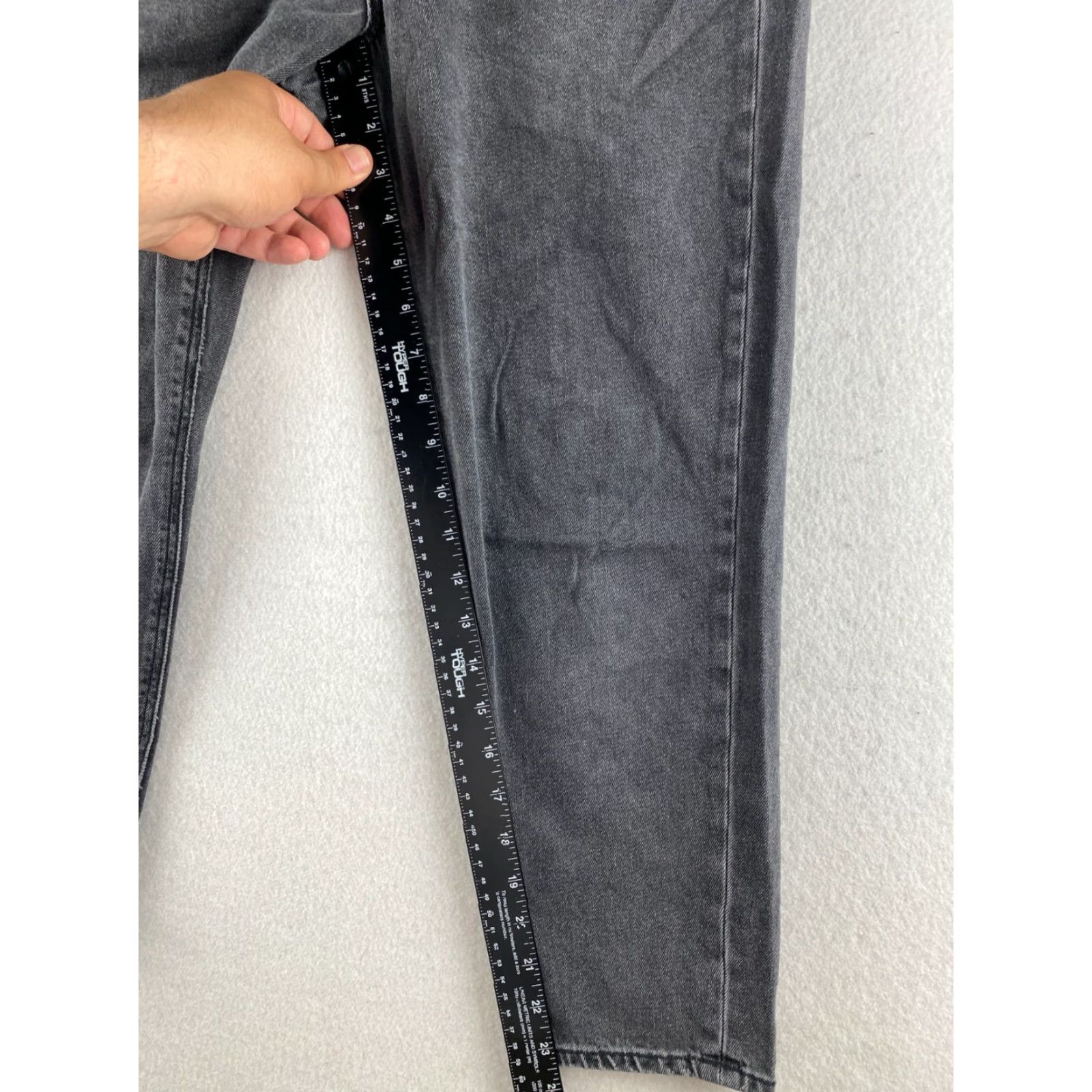American Eagle Outfitters American Eagle Outfitters Jeans Womens 12 Black High Rise Loose Fit Denim 31x23 Size 34" / US 12 / IT 48 - 5 Thumbnail