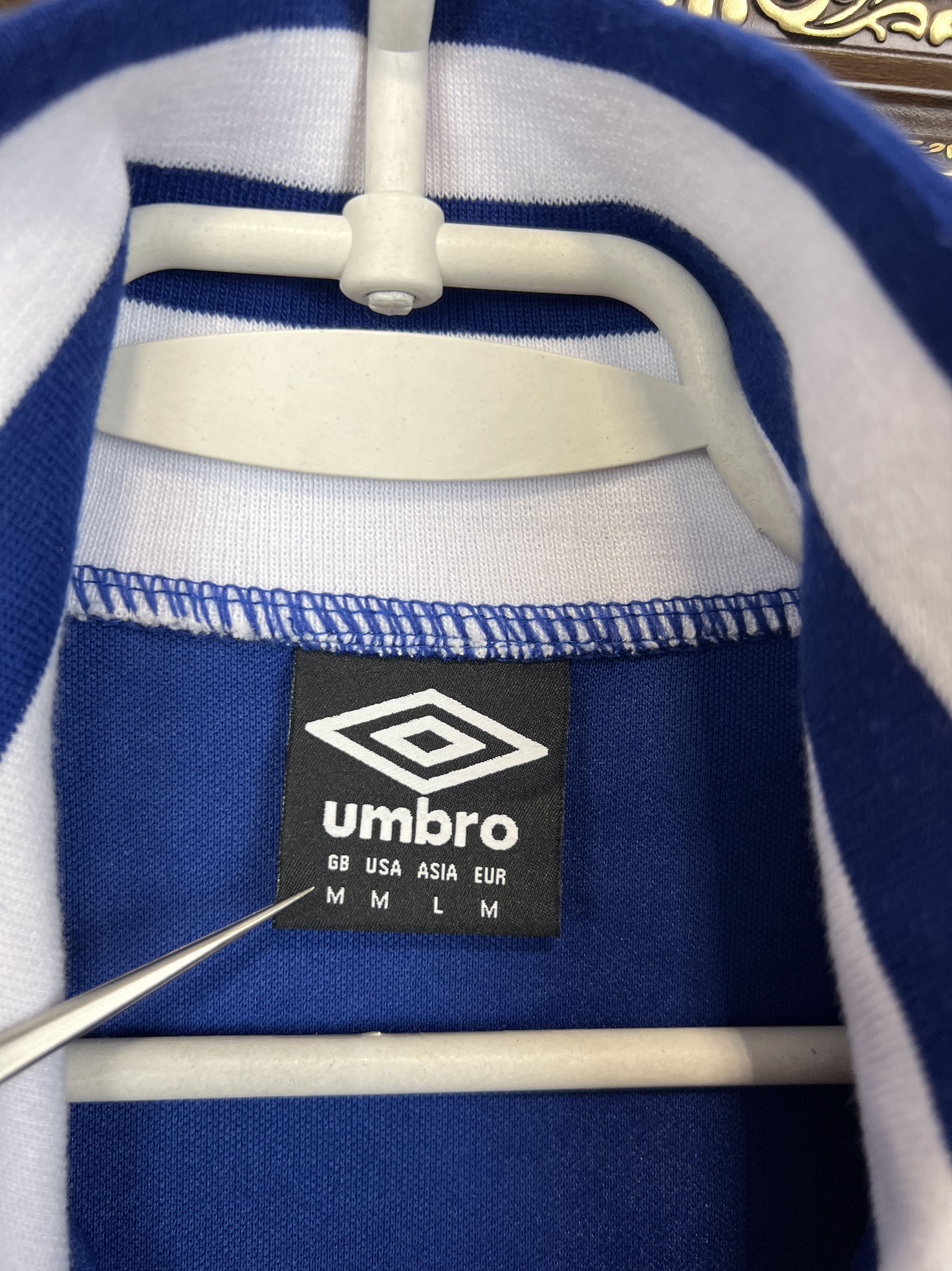 Umbro Umbro Everton Football Track Top Soccer Jacket Blue Zip Rare Size US M / EU 48-50 / 2 - 7 Thumbnail