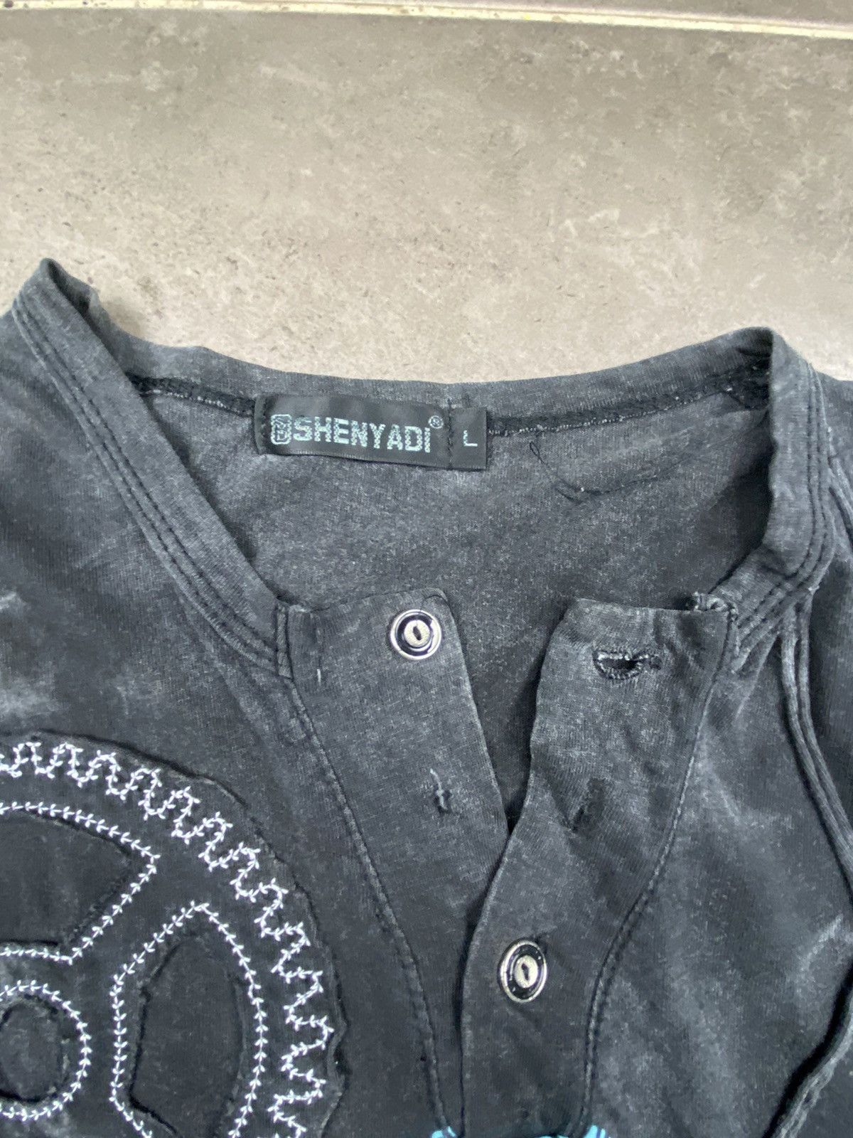 Vintage Shenyadi vintage unisex t shirts Size US L / EU 52-54 / 3 - 3 Thumbnail